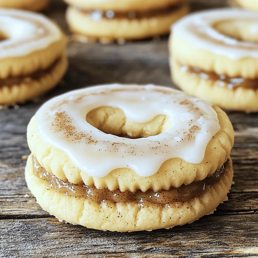 To make these tasty cinnamon roll sugar cookies, you need the following ingredients: - 2 ¾ cups all-purpose flour - 1 teaspoon baking powder - ½ teaspoon baking soda - ½ teaspoon salt - 1 cup unsalted butter, softened (2 sticks) - 1 cup granulated sugar - 1 large egg - 1 teaspoon vanilla extract - 1 teaspoon ground cinnamon - ½ cup light brown sugar, packed For the icing: - 1 cup powdered sugar - 2 tablespoons milk - ½ teaspoon vanilla extract You can swap some ingredients if needed. If you don't have unsalted butter, use salted butter. Just skip adding extra salt. For the egg, you can use a flax egg or applesauce. One tablespoon of flaxseed meal mixed with three tablespoons of water works. For the flour, you can use whole wheat flour or a gluten-free blend. Choosing fresh ingredients makes your cookies taste even better. Here’s what to look for: - Flour: Check for a fresh smell and no lumps. - Butter: It should be cool and firm, not overly soft. - Eggs: Look for clean, uncracked eggs. Check the date for freshness. - Spices: Cinnamon should smell strong and rich. If it smells weak, it may be old. - Sugar: Granulated and brown sugars should be free from hard clumps. These tips will help you get the best flavor in your cinnamon roll sugar cookies. For the full recipe, you can refer to the earlier section. First, gather all your ingredients. You need flour, baking powder, baking soda, salt, butter, sugar, an egg, vanilla, cinnamon, and brown sugar. Measure 2 ¾ cups of flour, 1 teaspoon of baking powder, ½ teaspoon of baking soda, and ½ teaspoon of salt. In a bowl, mix these dry ingredients and set them aside. Next, take 1 cup of softened butter and 1 cup of granulated sugar. Beat them together until the mix is creamy. This takes about 3-4 minutes. Add 1 large egg and 1 teaspoon of vanilla extract next. Beat again until it all blends well. Slowly add the dry mix into the wet mix, stirring until just combined. Now, it's time to shape the cookies. In a small bowl, mix 1 teaspoon of ground cinnamon with ½ cup of packed light brown sugar. Scoop about 1 tablespoon of cookie dough and flatten it slightly. Place a teaspoon of the cinnamon-brown sugar mix in the center. Fold the dough over to form a ball. Place these balls on baking sheets, leaving about 2 inches between them. Preheat your oven to 350°F (175°C) and bake for 10-12 minutes. The cookies will puff up and look slightly underbaked. That's perfect! They will firm up as they cool. After baking, let the cookies cool on the sheets for 5 minutes. Then, transfer them to a wire rack to cool completely. While they cool, prepare the icing. In a small bowl, whisk together 1 cup of powdered sugar, 2 tablespoons of milk, and ½ teaspoon of vanilla extract until smooth. Drizzle the icing over the cooled cookies. Be generous! Let the icing set before you serve. Enjoy your warm, soft Cinnamon Roll Sugar Cookies! For more details, check the Full Recipe. To get that soft and chewy cookie, start with room-temperature butter. When you beat the butter and sugar, aim for a light and fluffy mix. This step helps add air, making your cookies rise well. Next, don’t over-mix the dough once you add the flour. Mix just until combined. This keeps your cookies tender. Finally, let them cool on the baking sheet for a bit. This helps them firm up without losing that soft center. One common mistake is not measuring flour correctly. Too much can make your cookies dry. Always spoon the flour into your measuring cup and level it off with a knife. Another mistake is skipping the chilling step. If your dough feels warm, chill it for about 30 minutes. This helps prevent spreading while baking. Lastly, don’t skip the icing! It adds a sweet finish that makes these cookies shine. For this recipe, you need a few key tools. Use a large mixing bowl and a whisk for the dry ingredients. A stand mixer or hand mixer works great for creamy butter and sugar. Parchment paper is handy for lining your baking sheets. It prevents sticking and makes cleanup easier. Lastly, a wire rack is perfect for cooling your cookies evenly. These tools make your baking experience smooth and fun. You can find the Full Recipe above to guide you through each step. {{image_2}} You can make these cookies even better by adding mix-ins. Try adding chocolate chips for a sweet twist. Or, chop up some nuts for a crunchy bite. Walnuts or pecans work great here. You could also add dried fruits like cranberries or raisins for extra flavor. Each mix-in gives a new taste to the classic cookie. The icing on these cookies is yummy, but you can change it up. For a cream cheese icing, mix cream cheese with powdered sugar and a bit of milk. This adds a tangy flavor. You can also use a simple glaze made with just milk and powdered sugar. If you like spice, add some pumpkin spice to your icing for a warm twist. Change the flavor of your cookies to fit the season. In fall, add pumpkin spice to the dough for a cozy taste. In winter, you can mix in peppermint extract for a refreshing treat. For spring, add some citrus zest, like lemon or orange, for a bright flavor. Each season brings a chance to enjoy these cookies in a new way. For the full recipe, check the details above. Enjoy making these variations! To keep your cinnamon roll sugar cookies fresh, store them in an airtight container. This helps prevent them from drying out. I usually place parchment paper between layers of cookies. It keeps them from sticking together. You can keep them at room temperature for a week. If you want them to last longer, try refrigerating them. Freezing is a great option if you want to save some cookies for later. First, let the cookies cool completely. Then, place them in a single layer on a baking sheet. Freeze them for about an hour until firm. After that, transfer the cookies to a freezer bag or container. Make sure to remove as much air as possible. They stay good in the freezer for up to three months. These cookies last about a week at room temperature. If stored in the fridge, they can stay fresh for about two weeks. If you freeze them, they can last for three months. Just remember to thaw them before enjoying! For the full recipe, check out the complete guide. Yes, you can make these cookies ahead of time. You can prepare the dough and chill it. Chilling the dough helps the cookies hold their shape while baking. Keep the dough in the fridge for up to three days. You can also freeze the dough for up to three months. Just thaw it in the fridge before baking. This makes it easy to bake fresh cookies anytime. Cinnamon rolls are a classic treat in many cultures. They combine sweet dough with warm spices. Sugar cookies are also popular in America. Combining these two treats creates a unique dessert. The idea may come from the need for quick, sweet snacks. These cookies blend the flavors of both treats. They give you a taste of cinnamon rolls in a cookie form, perfect for any occasion. To adjust the icing, change the milk amount. For thicker icing, use less milk. Start with one tablespoon and mix until smooth. For thinner icing, add more milk, one teaspoon at a time. Mixing well helps you achieve the right consistency. You can also add more powdered sugar to thicken it up. Don’t be afraid to test it on a cookie to see if you like it! This blog post covers everything you need for perfect Cinnamon Roll Sugar Cookies. We looked at key ingredients and helpful swaps. You now have tips to select fresh items and avoid common pitfalls. Our step-by-step guide made baking easy, from prep to icing. Remember to store your cookies well for lasting flavor. Experiment with fun variations to keep things exciting. I hope this helps you bake delicious cookies every time!