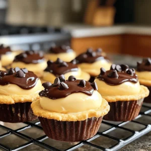 - 1 cup all-purpose flour - 1/2 teaspoon baking powder - 1/4 teaspoon salt - 1/2 cup unsalted butter, softened - 1/2 cup granulated sugar - 1 large egg - 1 teaspoon vanilla extract - 1/2 cup pastry cream (store-bought or homemade) - 1/2 cup semisweet chocolate chips - 1 tablespoon heavy cream To make these Easy Boston Cream Pie Cookie Bites, gather all the ingredients listed above. Each part is important for the right taste and texture. If you need gluten-free options, try almond or coconut flour. For dairy-free, use coconut oil instead of butter and almond milk for the pastry cream. You can also use dairy-free chocolate chips for the ganache. To create these cookie bites, you will need: - Mini muffin tin - Mixing bowls - Piping bags - Microwave-safe bowl for melting chocolate These tools help make the process smooth. The mini muffin tin shapes the bites perfectly, while mixing bowls keep your ingredients organized. Using piping bags makes filling easy and neat. First, preheat your oven to 350°F (175°C). Line a mini muffin tin with paper liners. In a medium bowl, whisk together 1 cup of all-purpose flour, 1/2 teaspoon of baking powder, and 1/4 teaspoon of salt. Set this mix aside. Next, in a large bowl, cream together 1/2 cup of softened unsalted butter and 1/2 cup of granulated sugar until the mix is light and fluffy. This takes about 3-4 minutes. Then, beat in 1 large egg and 1 teaspoon of vanilla extract until well mixed. Gradually add the dry mix to the wet mix. Stir until just combined. Scoop a tablespoon of cookie dough into each muffin cup. Fill them about halfway. Bake for 10-12 minutes or until the edges turn lightly golden. Once baked, allow the cookie bites to cool in the pan for 5 minutes. After that, transfer them to a wire rack to cool completely. After your cookie bites cool, it's time to fill them. You can use a small piping bag or a spoon. Fill each cookie bite with about 1 teaspoon of pastry cream. You can use store-bought cream or make your own. Make sure to fill each bite carefully, so the cream stays inside. Now, let’s make the delicious chocolate ganache. In a microwave-safe bowl, combine 1/2 cup of semisweet chocolate chips with 1 tablespoon of heavy cream. Microwave this mixture in 15-second intervals. Stir in between until it becomes melted and smooth. Drizzle the chocolate ganache over each filled cookie bite. You can also dip the tops if you prefer. Let the chocolate set for a few minutes before serving. Enjoy your Easy Boston Cream Pie Cookie Bites! For detailed instructions, check out the Full Recipe. To make sure your cookie bites turn out great, follow these tips: - Room Temperature Ingredients: Use softened butter and eggs. This helps mix better. - Don’t Overmix: Stir the dough until just combined. Overmixing can make the cookies tough. - Chill the Dough: If your dough seems too soft, chill it for 15-30 minutes. This keeps them from spreading too much. Sometimes, things don’t go as planned. Here’s how to fix common problems: - Cookies Spread Too Much: If they spread, try chilling the dough longer next time. - Dry Cookies: If cookies are dry, reduce baking time slightly. Each oven is different. - Too Sweet: If they taste too sweet, use less sugar next time. Balance is key. Storing and serving your cookie bites well makes a big difference: - Airtight Container: Keep them fresh in an airtight container at room temperature for up to three days. - Chill Before Serving: For a cool treat, refrigerate them for 30 minutes before serving. - Perfect for Parties: Serve these bites on a nice platter. They are great for gatherings and will impress your guests. Try the Full Recipe for these delightful bites and enjoy! {{image_2}} You can change the flavor of your cookie bites easily. Try adding different extracts like almond or lemon. Just replace the vanilla extract with your choice. For fillings, swap the pastry cream with whipped cream or fruit jam. Each option gives a fun twist to the classic taste. You can also mix in spices like cinnamon or nutmeg for a warm flavor. Experimenting with flavors makes baking more exciting. How you serve your cookie bites can really impress your guests. Arrange them on a colorful plate or a cake stand for a beautiful display. You can also add fresh berries or edible flowers around the bites. This adds color and makes the treat look fancy. Use small cupcake liners to enhance the look. Drizzling extra chocolate on top makes them even more appealing. Think about adapting your cookie bites for different seasons. For spring, add pastel-colored frosting or decorations. In fall, sprinkle some pumpkin spice on top of the chocolate. For winter holidays, use red and green sprinkles. You can also fill them with peppermint cream for a festive touch. Each season brings new flavors and ideas to try, keeping your baking fun and fresh. To keep your cookie bites fresh, store them in airtight containers. I recommend using a container that fits the size of your cookie bites. This prevents them from becoming dry or hard. Place parchment paper between layers if stacking them. This keeps the chocolate ganache intact. You can freeze your cookie bites for later enjoyment. If you freeze them before filling, let them cool completely first. Place them in a single layer on a baking sheet. Once frozen, transfer them to a freezer-safe bag. If you want to freeze them after filling, make sure the pastry cream is cold and firm. Wrap each cookie bite in plastic wrap before placing them in a container. When stored properly, Boston Cream Pie Cookie Bites can last up to a week at room temperature. If you keep them in the fridge, they can last up to ten days. If frozen, they can stay good for about two months. Just remember to thaw them in the fridge before serving. Yes, you can prepare these cookie bites in advance. Bake the cookie base and let them cool completely. Store them in an airtight container at room temperature for up to two days. You can also freeze them for longer storage. Just thaw before filling with pastry cream. This way, you save time when guests arrive. If you lack a mini muffin tin, don’t worry. You can use a regular muffin tin. Just adjust the baking time. Larger cookie bites may need a few extra minutes in the oven. Alternatively, use a baking sheet and shape the dough into small balls. Flatten them slightly for even baking. Absolutely! You can switch up the chocolate to suit your taste. Try milk chocolate for a sweeter flavor. Dark chocolate adds a rich taste, while white chocolate gives a creamy finish. Each type will change the cookie bites’ flavor, making them unique each time. In this post, we explored how to make Boston Cream Pie Cookie Bites. You learned about essential and substitute ingredients, plus tools you'll need. I provided step-by-step baking instructions and shared tips to achieve perfect bites. We also discussed storage and variations to keep it fun. These cookie bites are tasty and easy to share. Try making them for your next gathering. Experiment with flavors and enjoy the sweet rewards of your work.