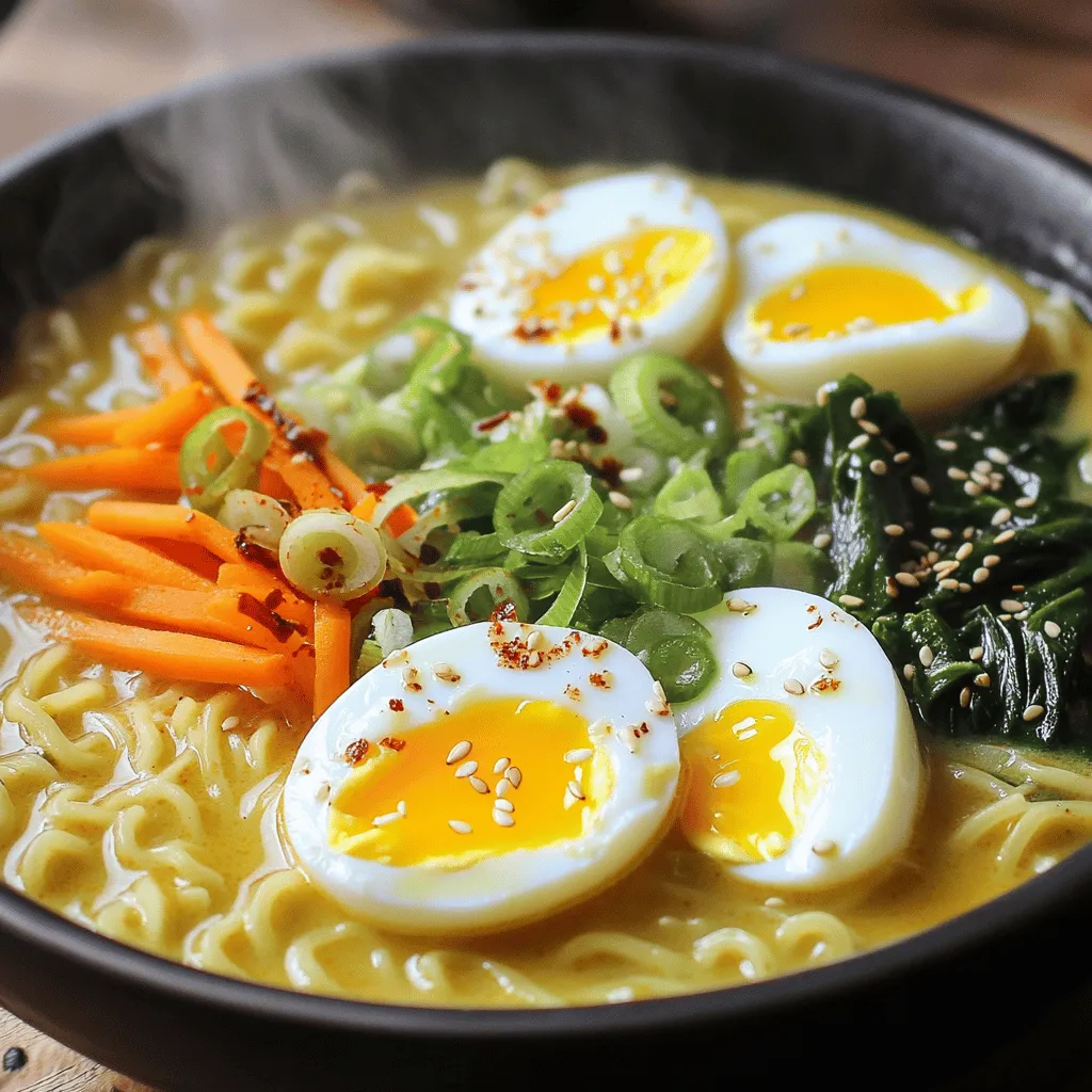 Creamy Korean Spicy Ramen Delicious and Simple Recipe