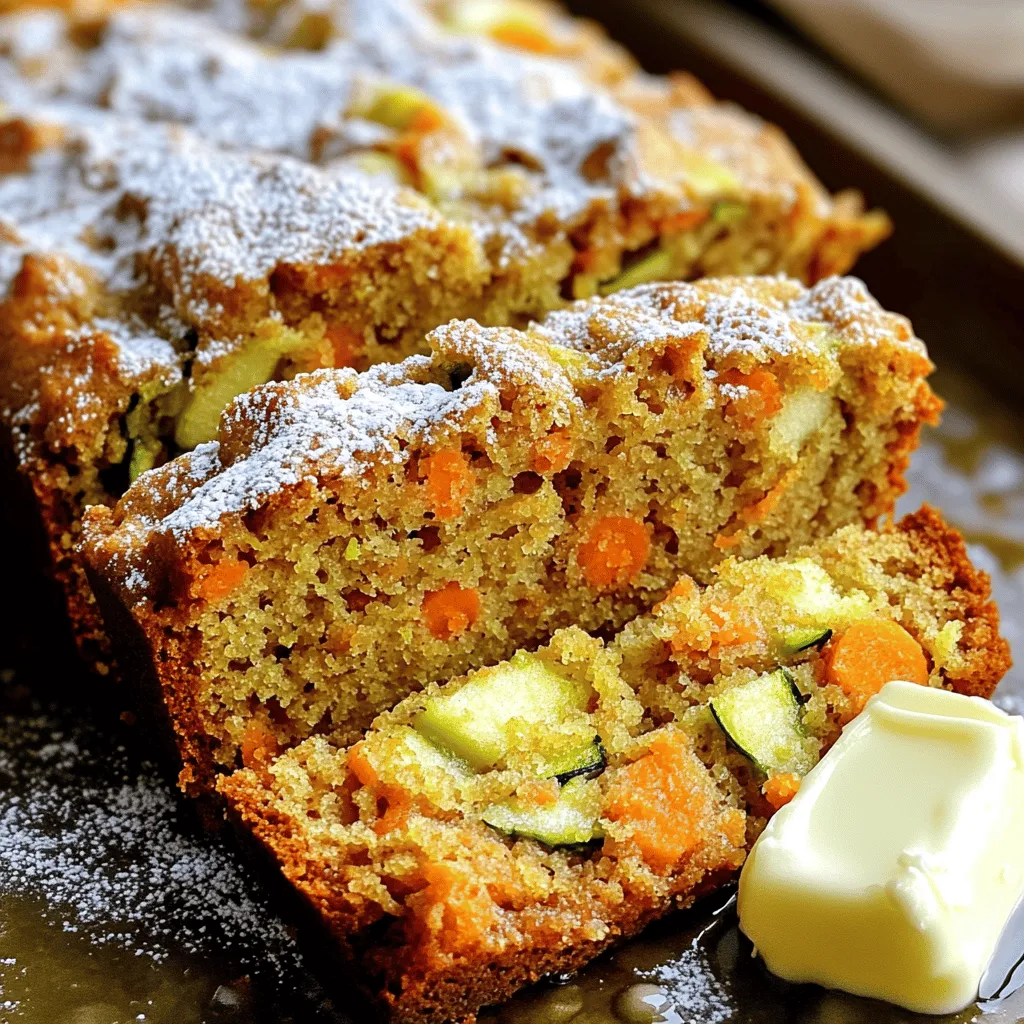 Carrot Apple Zucchini Bread Fresh and Flavorful Recipe