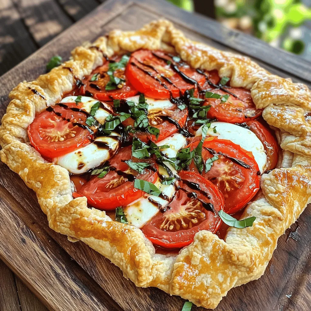 Savory Tomato Galette Quick and Easy Delight