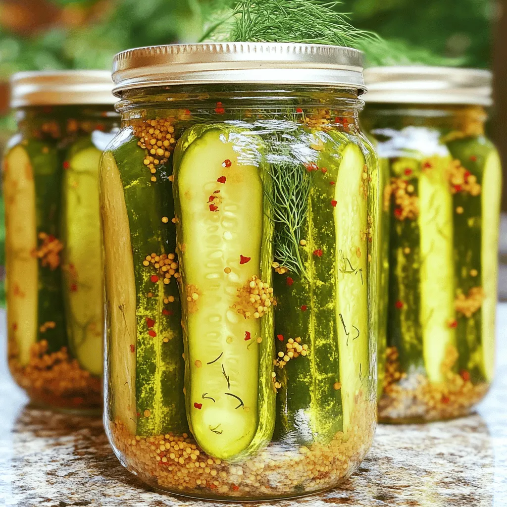 How to Make Crunchy Pickles with Simple Steps