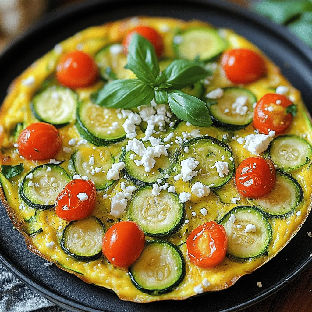 Fresh Zucchini Frittata Flavorful and Simple Meal