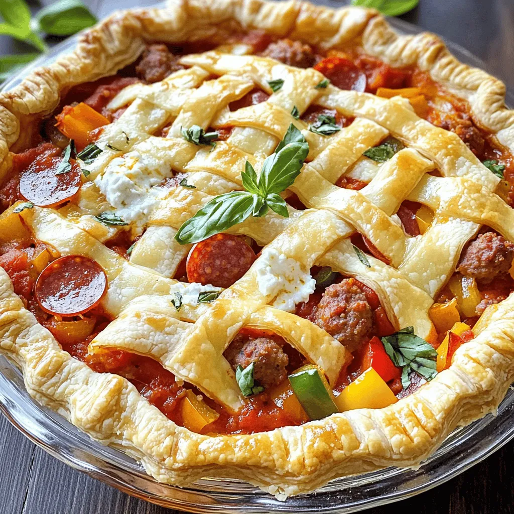 Pizza Pot Pie Flavorful Comfort Food Delight