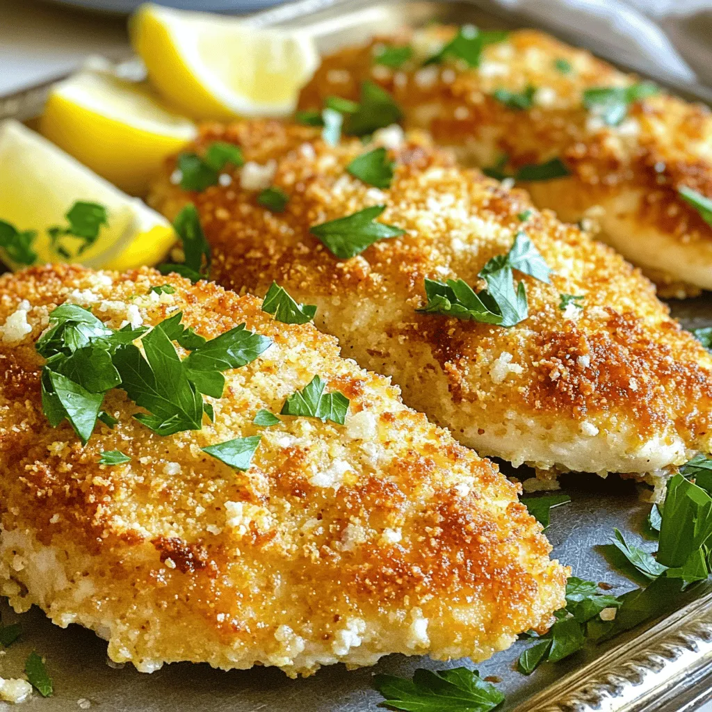 Parmesan Crusted Chicken Flavorful and Easy Delight