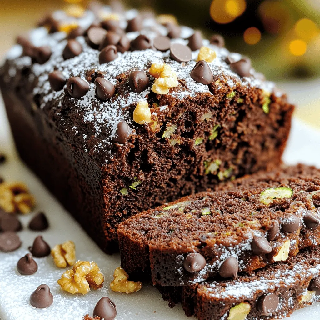 Gluten-Free Chocolate Zucchini Bread Easy and Moist