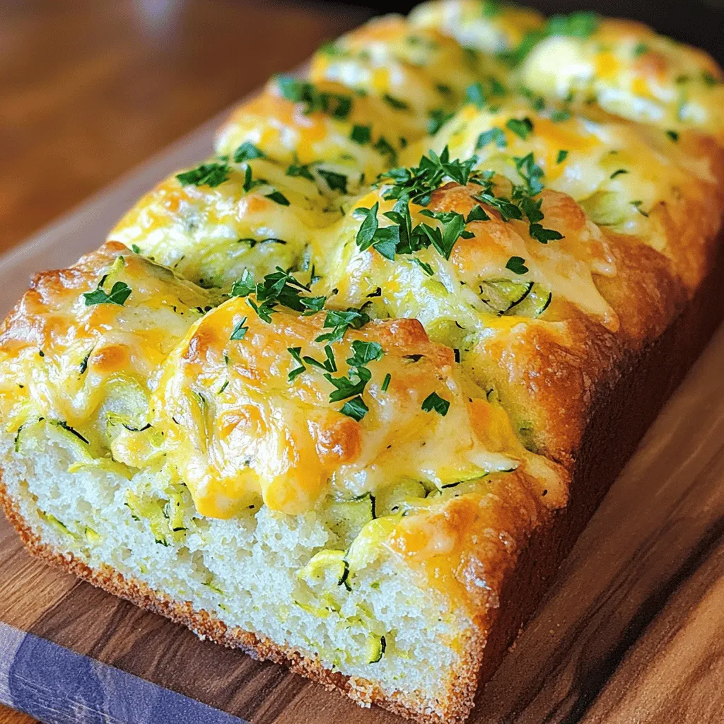 Zucchini Cheddar Herb Bread Flavorful and Easy Recipe