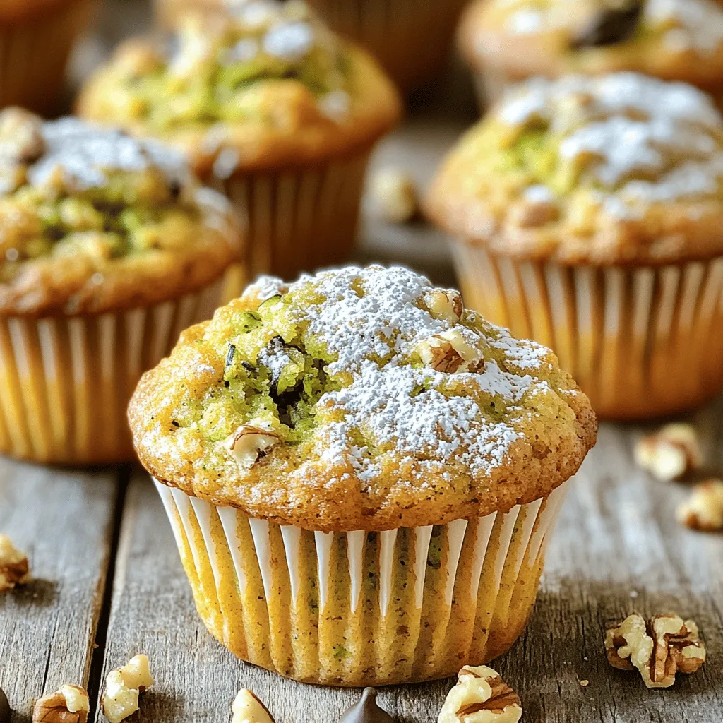 Zucchini Oatmeal Muffins Healthy Flavorful Snack