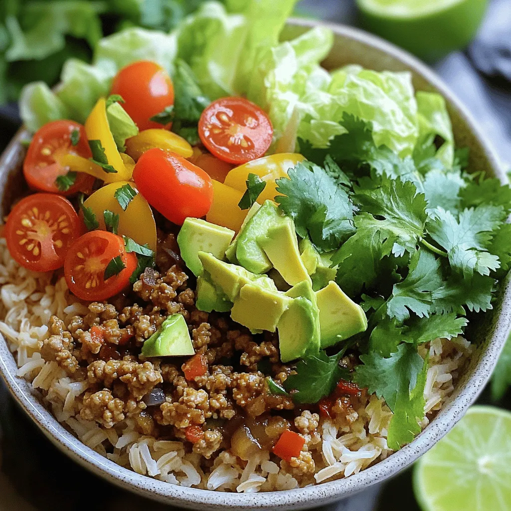 Healthy Turkey Taco Bowl Recipe for Tasty Meals