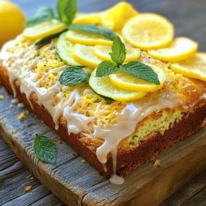 - 1 cup grated zucchini (about 1 medium zucchini) - 1 cup granulated sugar - 1/2 cup vegetable oil - 2 large eggs - Zest of 1 lemon - 1/4 cup fresh lemon juice - 1 1/2 cups all-purpose flour - 1 teaspoon baking powder - 1/2 teaspoon baking soda - 1/2 teaspoon salt - 1 teaspoon ground cinnamon - 1/2 teaspoon vanilla extract - 1/2 cup chopped walnuts (optional) To make the best lemon zucchini bread, choose fresh ingredients. Look for zucchini that feels firm and has a smooth skin. The color should be bright green, with no soft spots. For lemons, pick ones that are heavy for their size. A heavier lemon has more juice. Fresh lemons give your bread a bright zing. Fresh zucchini keeps the bread moist. Using fresh ingredients makes a big difference in flavor. Always aim for the best when baking! To make the batter, start by grating one medium zucchini until you have one cup. Set it aside. In a large bowl, mix one cup of granulated sugar, half a cup of vegetable oil, and two large eggs. Whisk until everything blends well and gets a bit frothy. Next, add the zest of one lemon and a quarter cup of fresh lemon juice. Mix until combined. In another bowl, combine the grated zucchini with one and a half cups of all-purpose flour, one teaspoon of baking powder, half a teaspoon of baking soda, half a teaspoon of salt, and one teaspoon of ground cinnamon. Stir these dry ingredients until just blended. Now, gently add the dry mix to the wet mix. Be careful not to overmix; this keeps the bread light and fluffy. If you want some crunch, fold in half a cup of chopped walnuts. Preheat your oven to 350°F (175°C). Prepare a 9x5-inch loaf pan by greasing it and dusting it with flour, or use parchment paper for easy removal. Pour the batter into the pan, smoothing the top with a spatula. Bake it for 50 to 60 minutes. To check if it's done, insert a toothpick in the center. If it comes out clean, the bread is ready. Once baked, take the bread out of the oven and let it cool in the pan for about 10 minutes. After that, move it to a wire rack to cool completely. For more details, refer to the Full Recipe. To boost the taste of your lemon zucchini bread, try adding spices like nutmeg or ginger. These spices bring warmth and depth. You can also add a splash of almond extract for a nutty twist. Remember, resting the batter is key. Let it sit for about 10 minutes before baking. This helps the flavors blend and makes your bread moist. Sometimes, bread can turn out dense. This often happens if you overmix the batter. Mix just until the dry and wet ingredients combine. For a perfect rise, ensure your baking powder and soda are fresh. Check their expiration date. Also, don’t open the oven door too soon. This can cause the bread to sink. Bake for the full time, checking doneness with a toothpick. If it comes out clean, your bread is ready! For more details on making this bread, refer to the Full Recipe. {{image_2}} You can make lemon zucchini bread even more exciting! Try adding fruits like blueberries, cranberries, or apples. These fruits add sweetness and texture. You could also mix in nuts, such as pecans or almonds, for a nice crunch. If you follow a special diet, do not worry. You can make this bread gluten-free by using a gluten-free flour mix. For a vegan option, replace the eggs with flaxseed meal or applesauce. These swaps will still give you a moist and tasty loaf. Serving lemon zucchini bread can be fun! Spread cream cheese or butter on warm slices. You can also drizzle honey or lemon glaze over the top for extra sweetness. Pair this bread with a refreshing drink. A cup of herbal tea, lemonade, or even a light white wine works well. The flavors of lemon and zucchini blend nicely with these beverages. For the full recipe, check out the complete instructions above! To keep your lemon zucchini bread fresh, follow these steps: - Cool the bread: Let it cool completely on a wire rack. - Wrap it tightly: Use plastic wrap or aluminum foil to wrap the bread. This helps keep moisture in. - Store at room temperature: Place the wrapped bread in a cool, dry spot. It stays fresh for up to 3 days. - Use an airtight container: If you prefer, place the wrapped bread in an airtight container. This adds another layer of protection. For longer storage, consider these tips: - Avoid sunlight: Keep it away from direct light to prevent drying out. - Check for mold: Always inspect the bread before eating, especially if it’s been stored for a while. Freezing your lemon zucchini bread is simple. Here’s how: 1. Cool completely: Just like with storage, make sure it’s cool. 2. Wrap it well: Use plastic wrap first, ensuring it’s snug. 3. Add a layer: Wrap it again in aluminum foil. This prevents freezer burn. 4. Label and date: Write the date on the foil. This helps you track how long it’s been frozen. To ensure quality when you reheat: - Thaw in the fridge: Move the bread to the fridge overnight before serving. - Reheat gently: Warm it in the oven at 350°F for about 10-15 minutes. This keeps it moist and tasty. For a delicious treat anytime, you can always rely on the Full Recipe for guidance! Can I use yellow squash instead of zucchini? Yes, you can use yellow squash. The taste will be slightly different, but it works well. Yellow squash has a similar texture and moisture level. It adds a nice color too. Just make sure to grate it like zucchini. How can I make this recipe healthier? You can make this recipe healthier by using whole wheat flour instead of all-purpose flour. You might also replace some sugar with a natural sweetener like honey or maple syrup. Reducing the oil slightly can help cut calories too. Add more nuts or seeds for extra nutrients. What is the best way to measure flour? The best way to measure flour is to scoop it lightly with a spoon into your measuring cup. Then, level it off with a knife. This method keeps the flour light and fluffy, avoiding too much weight. How do I know when my bread is fully cooked? Your bread is fully cooked when a toothpick inserted in the center comes out clean. If it comes out with wet batter, it needs more time. You can also check if it springs back when you lightly press the top. What can I substitute for eggs in this recipe? You can use unsweetened applesauce or mashed banana as an egg substitute. Use 1/4 cup for each egg. These options keep the bread moist without adding more fat. Can I use different types of sugar? Yes, you can use brown sugar or coconut sugar instead of granulated sugar. Brown sugar will add a slight caramel flavor. Just remember, this may change the color of your bread. If you use coconut sugar, it will give a more subtle sweetness. Lemon zucchini bread combines fresh flavors and simple steps. We covered ingredient choices, preparation tips, baking advice, and creative variations. Fresh ingredients boost taste, while optional flavors make each loaf unique. Remember to store your bread well for lasting freshness. By following these guidelines, you’ll create delightful loaves every time. Keep experimenting, and enjoy all the delicious possibilities this recipe brings to your baking adventures.