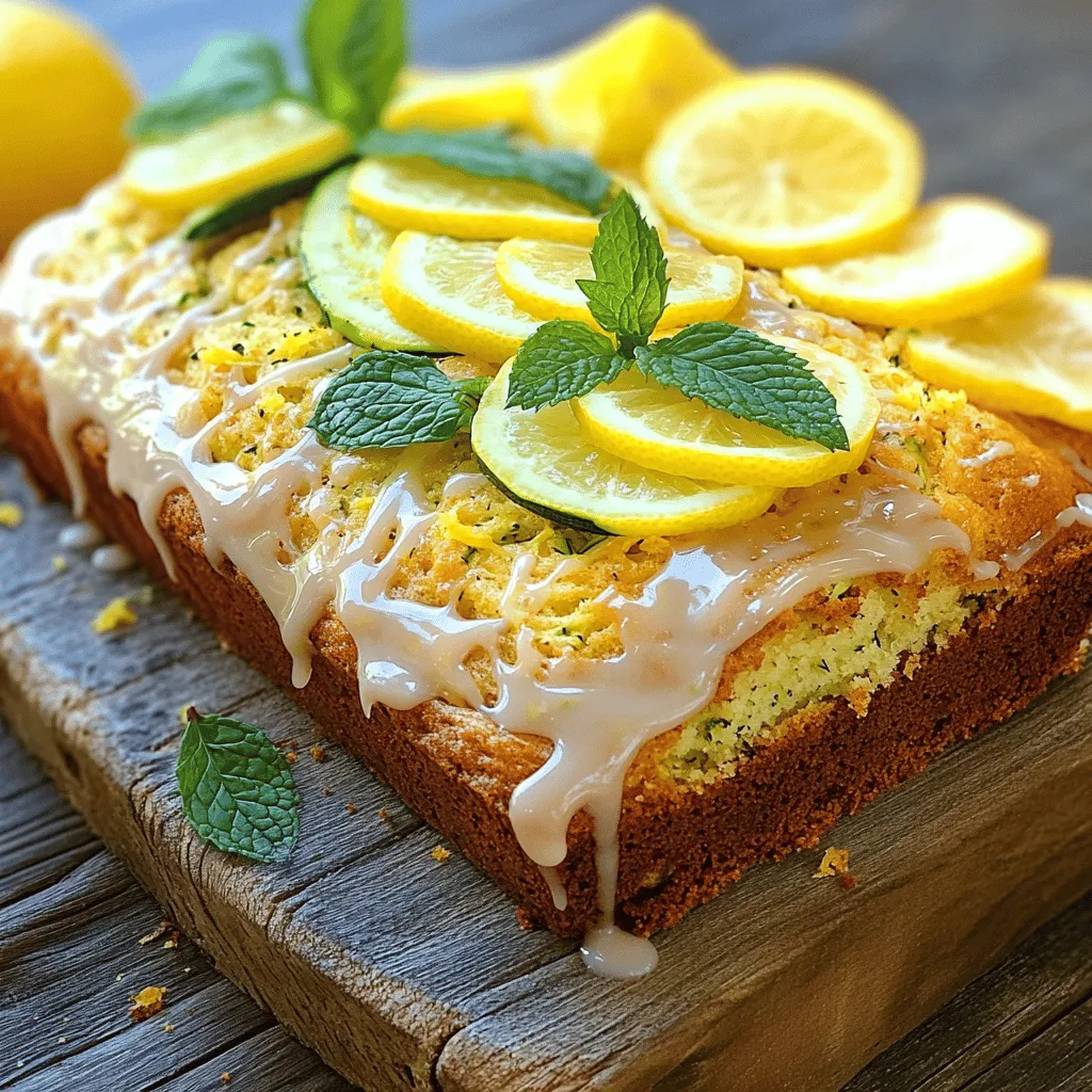 Lemon Zucchini Bread Fresh and Flavorful Recipe