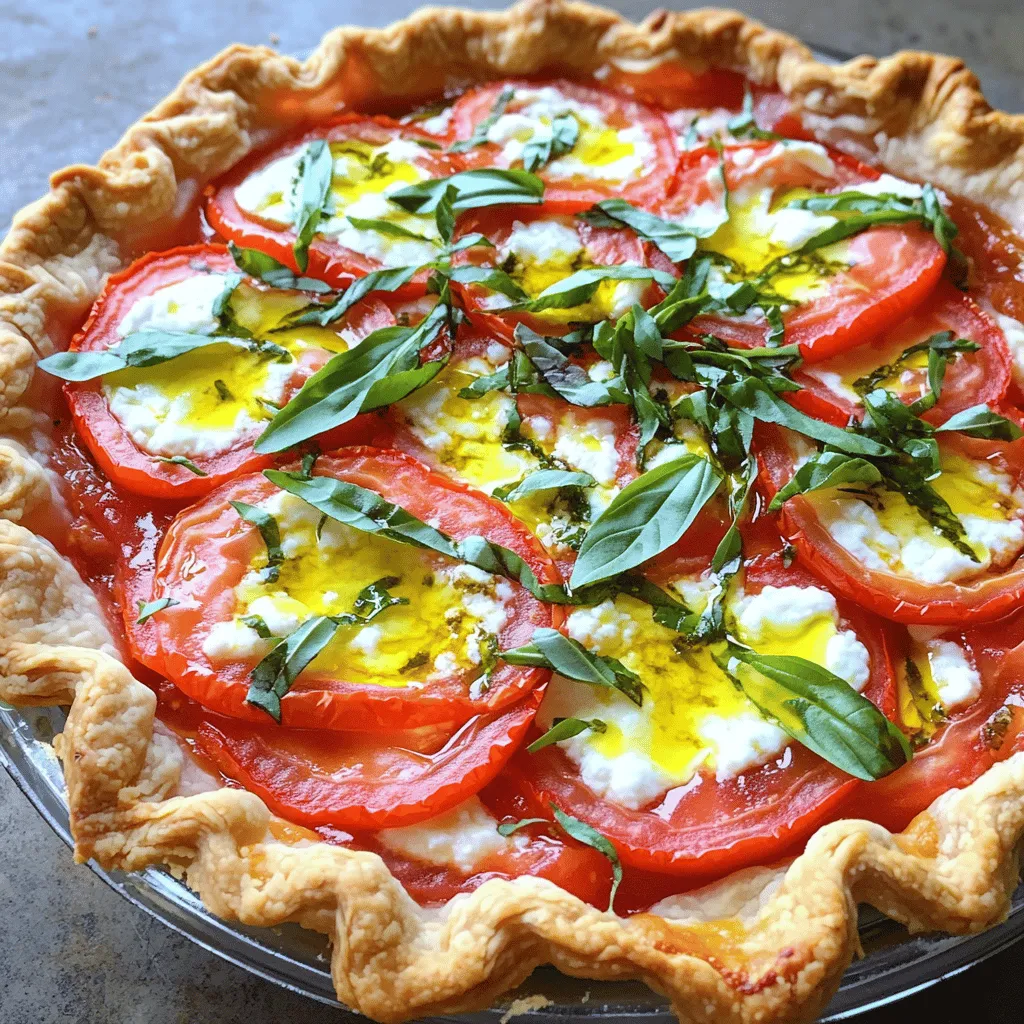 Tomato Pie Delight Flavorful and Easy Recipe