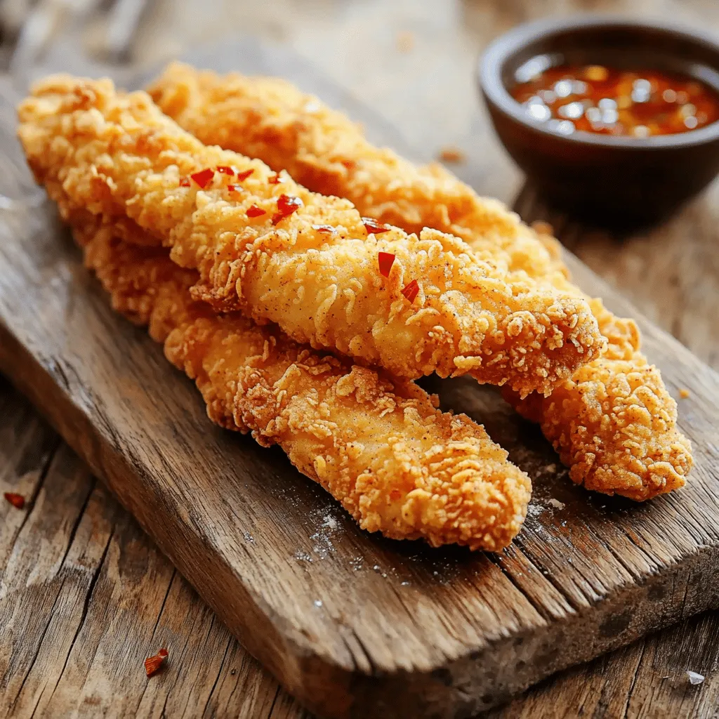 Copycat Popeye’s Chicken Strips Crispy and Flavorful