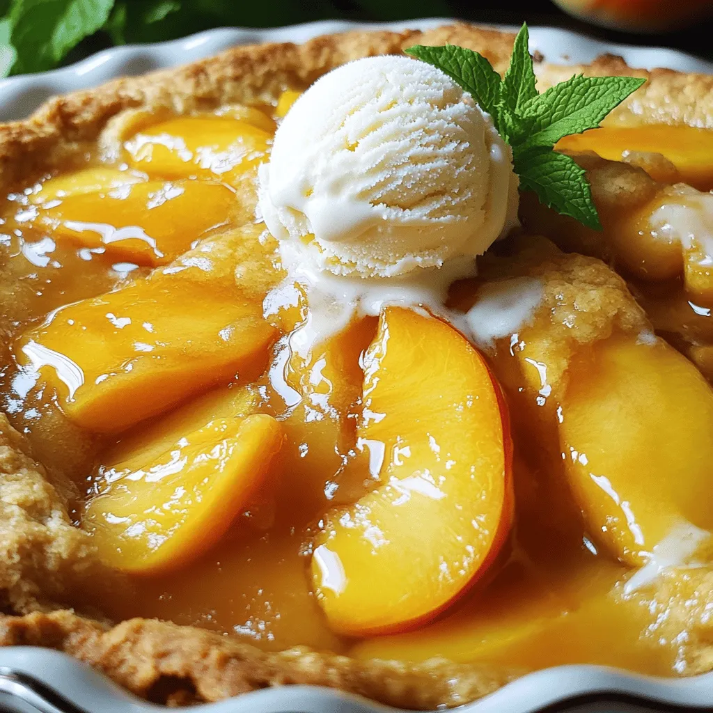 Easy Old Fashioned Peach Cobbler Simple Home Delight