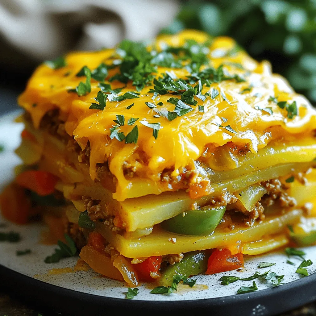 Hobo Casserole with Ground Beef & Potatoes Recipe