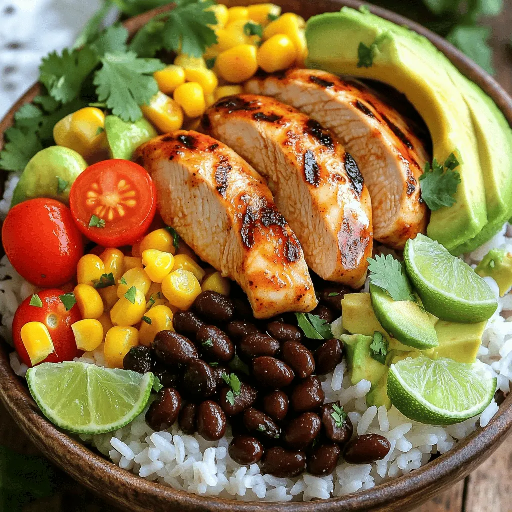 Honey Chipotle Chicken Rice Bowl Flavorful Dinner Delight