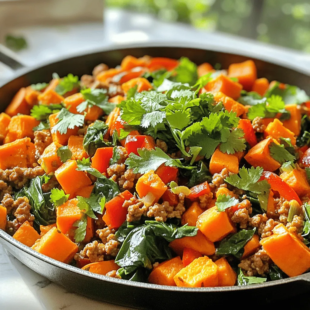 Ground Turkey Sweet Potato Skillet Flavorful Meal
