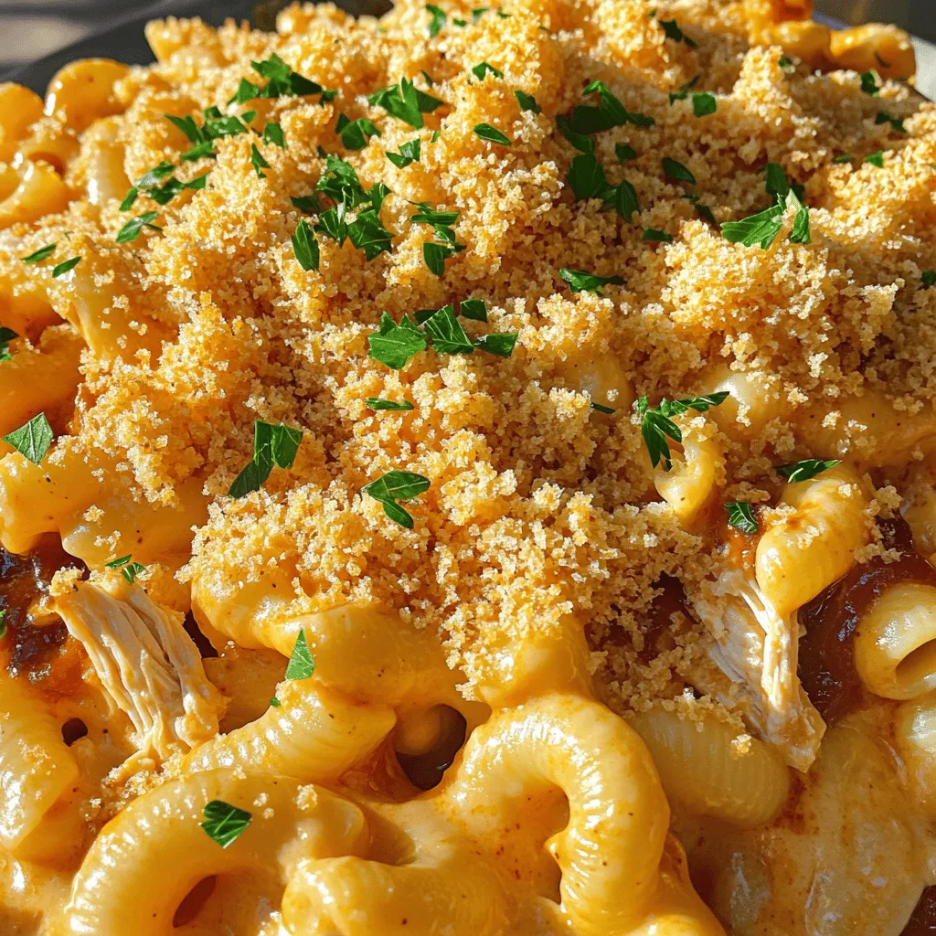 BBQ Chicken Mac and Cheese Hearty Comfort Dish