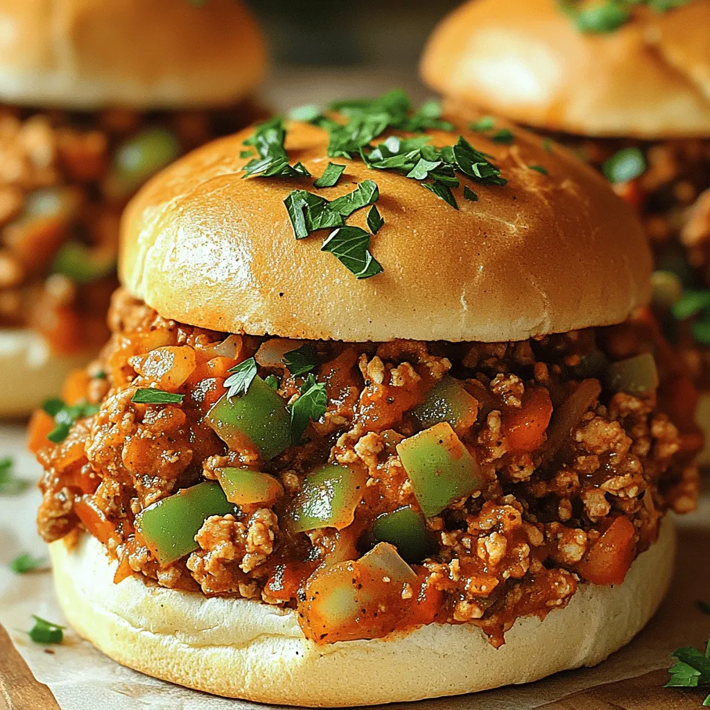 Delicious Cajun Chicken Sloppy Joes Easy Dinner Recipe