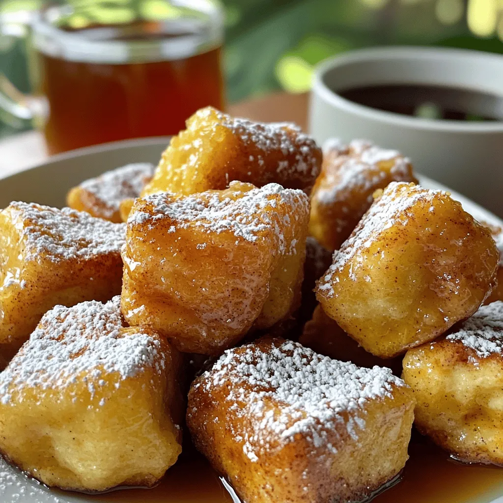 Scrumptious BEST Cinnamon Roll French Toast Bites Recipe