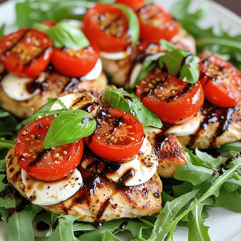 Best Caprese Chicken with Balsamic Glaze Recipe Delight