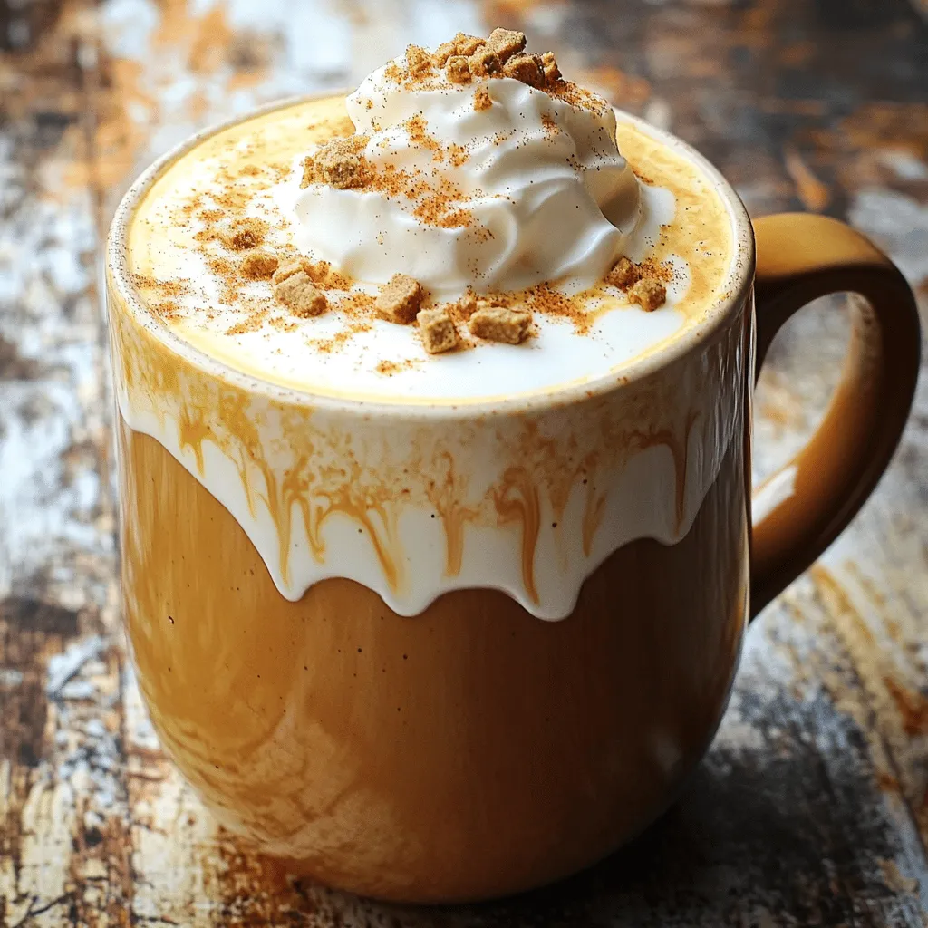Cozy Gingerbread Latte Warm and Delightful Beverage