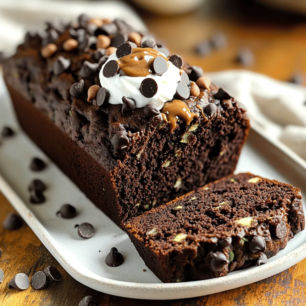 Healthy Chocolate Zucchini Bread Flavorful and Nutritious