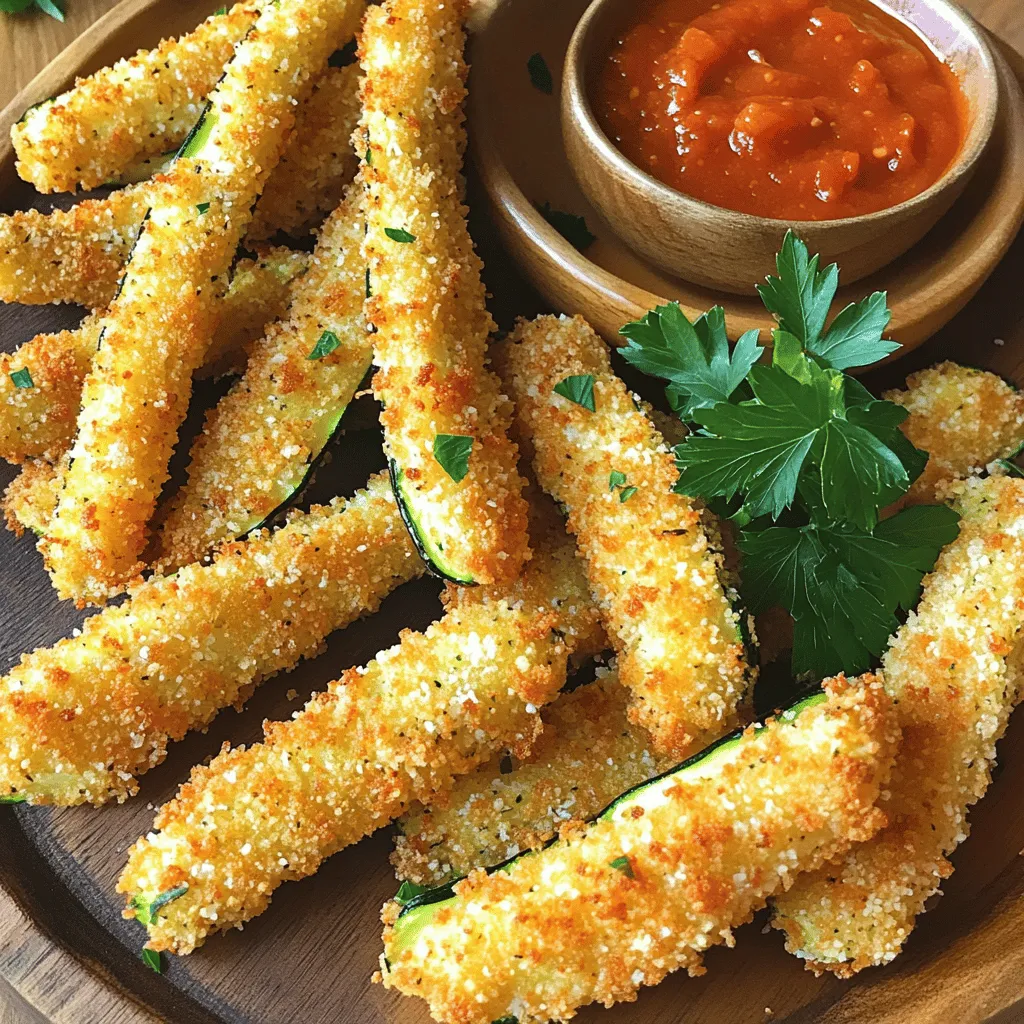 Zucchini Fries Crispy and Delicious Snack Option