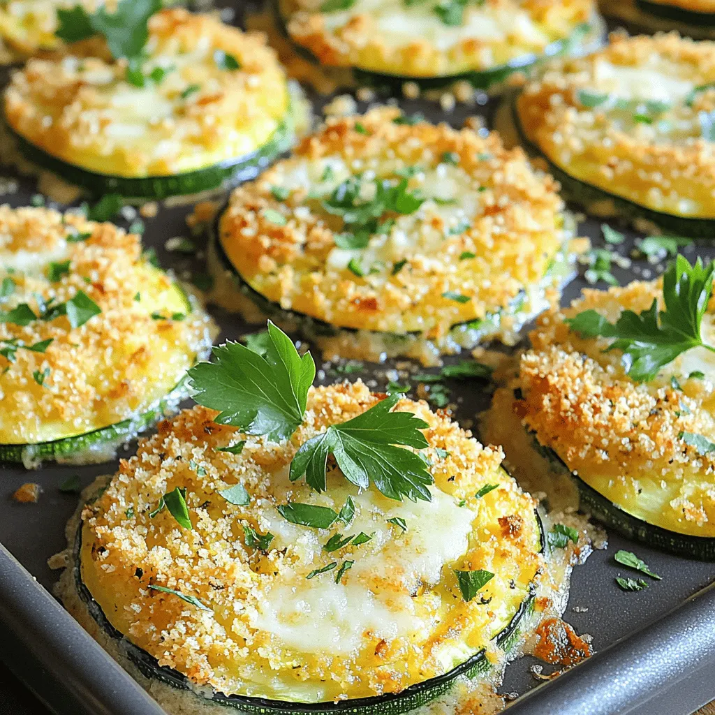 Baked Parmesan Zucchini Crispy and Flavorful Treat