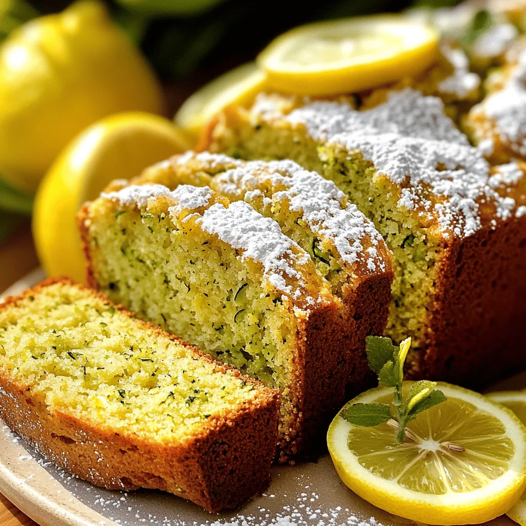Lemon Zucchini Bread Fresh and Simple Recipe