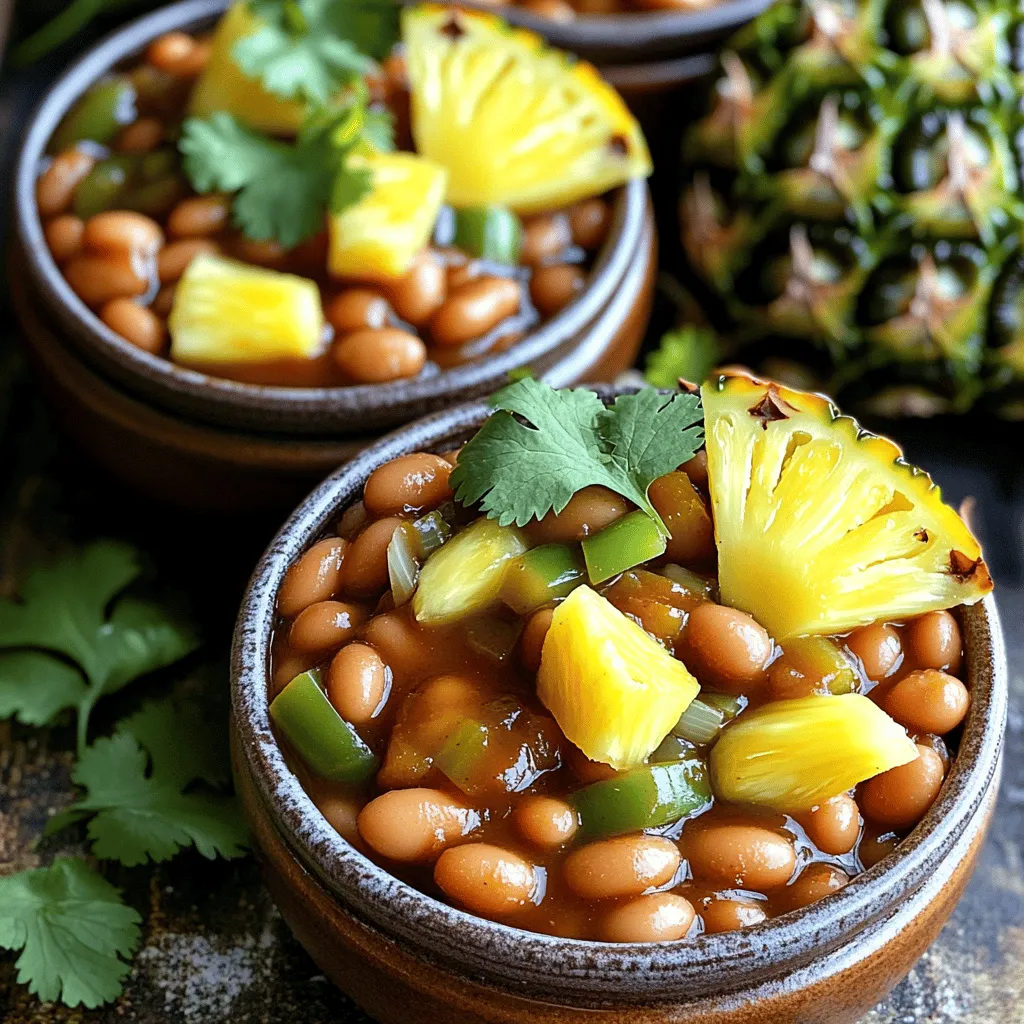 Homemade Pineapple Baked Beans Tasty and Easy Recipe
