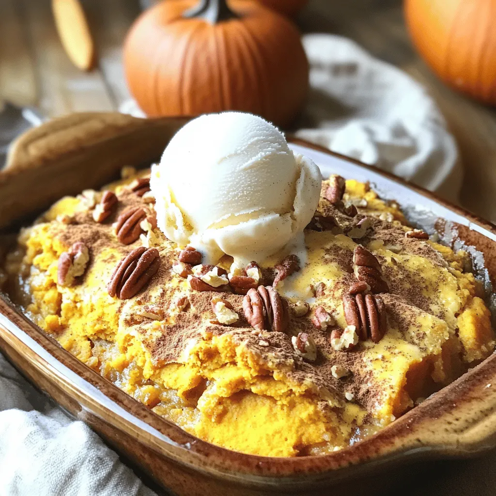 Pumpkin Cobbler Flavorful Fall Dessert Recipe