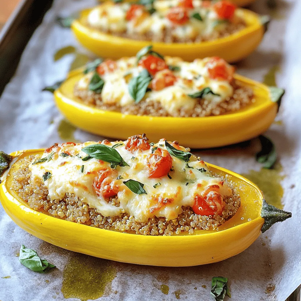 Easy Stuffed Yellow Squash Flavorful and Simple Recipe