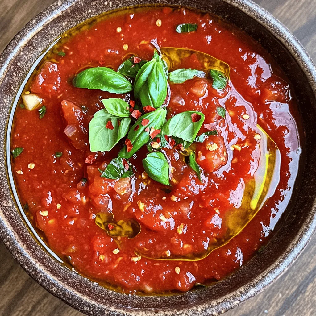 Fresh Marinara Sauce Simple and Flavorful Recipe