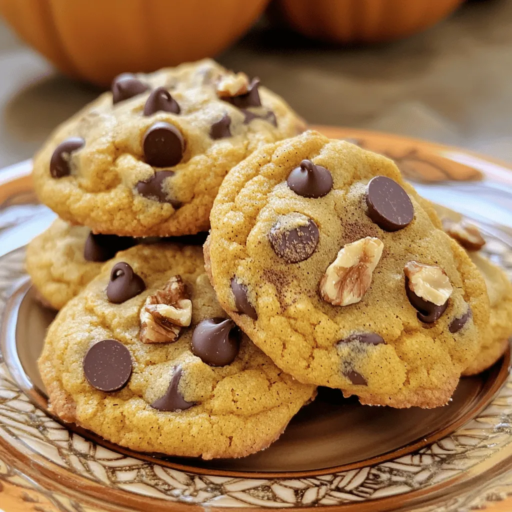 The Tasty Healthy Pumpkin Chocolate Chip Cookies