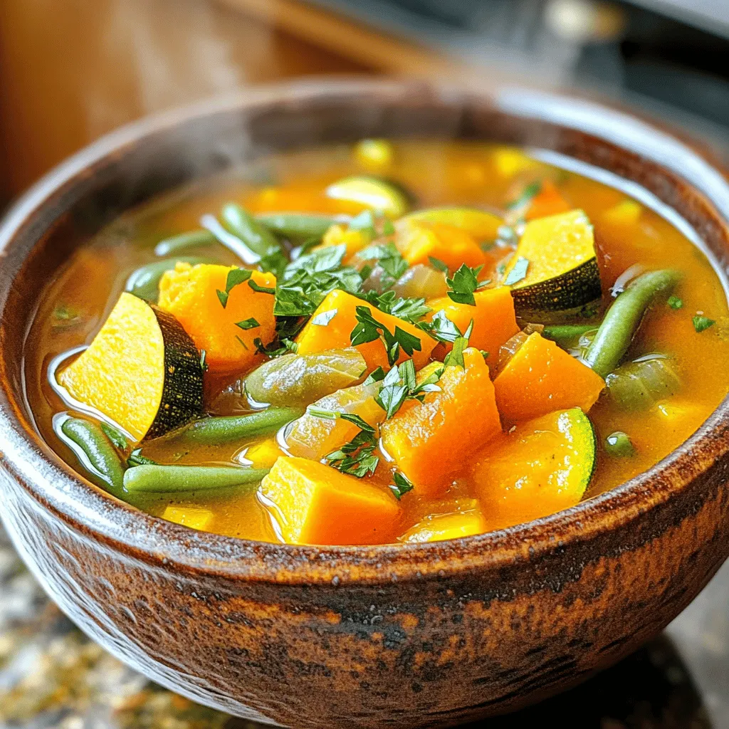 Fall Harvest Vegetable Soup Nourishing Seasonal Delight