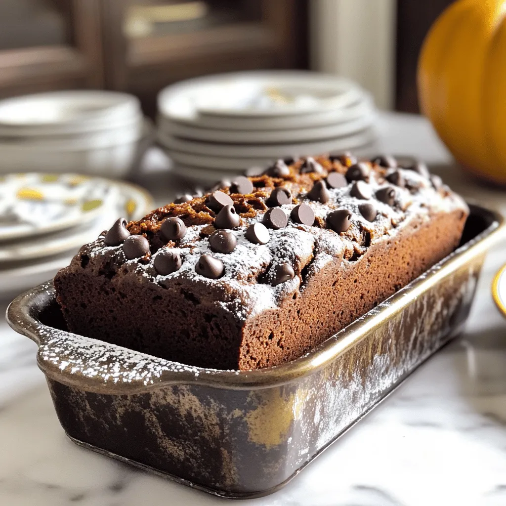Moist Chocolate Pumpkin Bread Irresistible Recipe