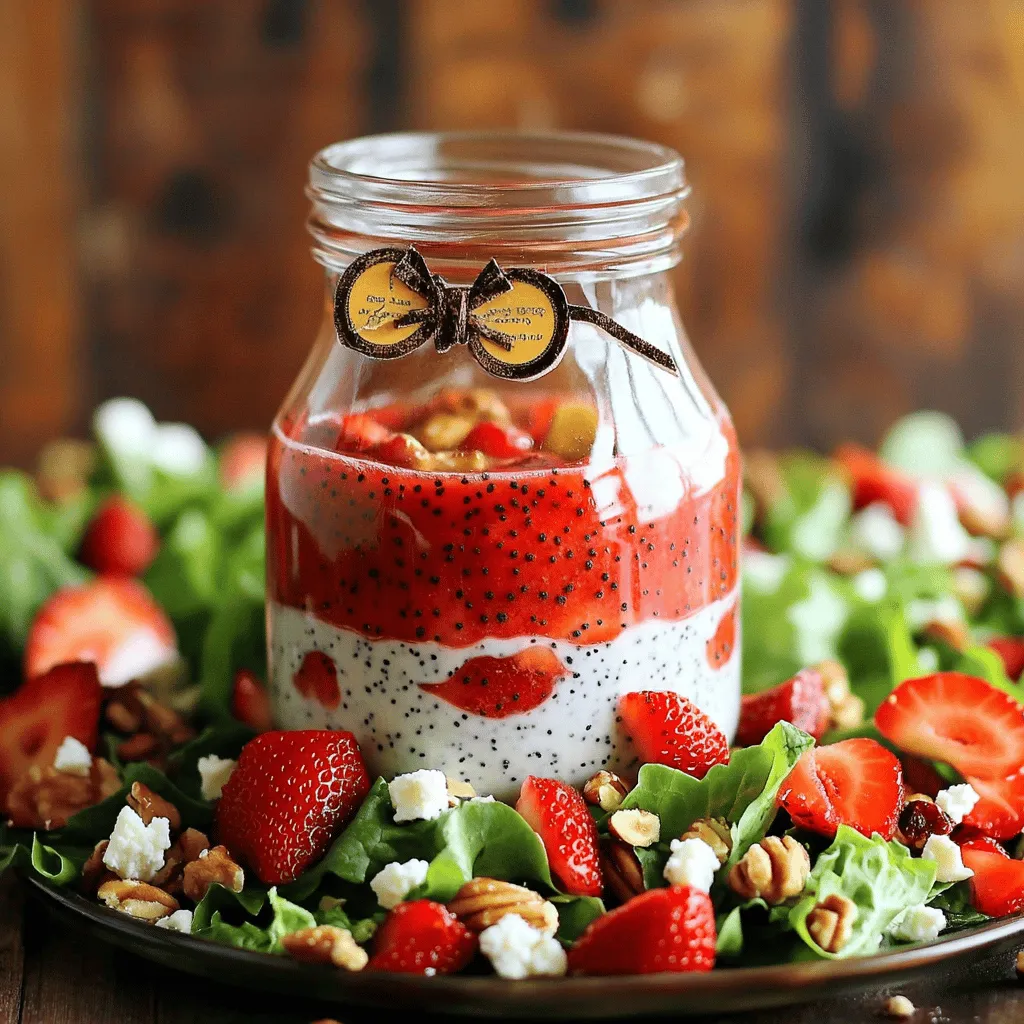 Strawberry Poppyseed Salad Dressing Simple and Fresh