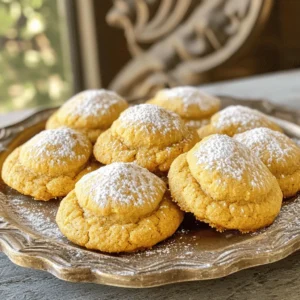 For these soft pumpkin cookies, you will need: - 1 cup pumpkin puree (canned or fresh) - 1/2 cup unsalted butter, softened - 1 cup brown sugar, packed - 1/2 cup granulated sugar - 1 large egg - 1 teaspoon vanilla extract - 2 cups all-purpose flour - 1 teaspoon baking soda - 1 teaspoon baking powder - 2 teaspoons ground cinnamon - 1/2 teaspoon ground nutmeg - 1/4 teaspoon ground ginger - 1/2 teaspoon salt - 1 cup white chocolate chips (optional) - 1/2 cup chopped pecans or walnuts (optional) You can make this recipe fit your needs. Here are some simple swaps: - For gluten-free cookies, use a gluten-free flour blend. - Replace the unsalted butter with coconut oil for dairy-free cookies. - Use maple syrup or honey instead of sugar for a natural sweetener. Measuring ingredients correctly is key. Here’s how: - Dry vs. Wet Ingredients: Use dry measuring cups for flour and sugar. Use liquid measuring cups for pumpkin and other wet ingredients. - Volume vs. Weight Measurements: If you have a kitchen scale, weigh your flour. One cup of flour is about 120 grams. Following these guidelines ensures you get the right texture for your cookies. For the full recipe, check the complete details shared above. 1. Preheating the oven: Start by setting your oven to 350°F (175°C). This temperature ensures your cookies bake evenly. 2. Preparing the baking sheet: Line a baking sheet with parchment paper. This step keeps the cookies from sticking. Plus, it makes for easy cleanup. 1. Creaming the butter and sugars: In a large bowl, mix 1/2 cup of softened butter with 1 cup of brown sugar and 1/2 cup of granulated sugar. Use a hand mixer or a whisk. Beat until the mixture is light and fluffy. 2. Incorporating the eggs and pumpkin: Add in 1 large egg, 1 teaspoon of vanilla extract, and 1 cup of pumpkin puree. Mix until everything is well blended. 1. Whisking flour mixtures: In another bowl, whisk together 2 cups of all-purpose flour, 1 teaspoon of baking soda, 1 teaspoon of baking powder, 2 teaspoons of ground cinnamon, 1/2 teaspoon of ground nutmeg, 1/4 teaspoon of ground ginger, and 1/2 teaspoon of salt. This creates a nice blend of flavors. 2. Gradual integration with wet ingredients: Slowly add the dry mixture to the wet ingredients. Stir gently until just combined. Avoid overmixing to keep the cookies soft. 1. Proper dough spacing: Use a spoon to drop rounded tablespoons of dough onto the baking sheet. Space them about 2 inches apart to allow for spreading. 2. Ideal baking times and testing for doneness: Bake the cookies for 12-15 minutes. Look for slightly golden edges and a soft center. You can test doneness by gently pressing the center. If it springs back, they’re ready! Follow these steps for delightful soft pumpkin cookies. Enjoy the process and the yummy results! For the full recipe, check the earlier section. To ensure your soft pumpkin cookies turn out just right, avoid overmixing the dough. When you mix flour into the wet ingredients, do it gently. Stop as soon as the flour blends in. Overmixing can make cookies tough instead of soft. Finding the perfect baking time is key. Set your timer for 12 minutes. Check the cookies; they should be slightly golden around the edges and still soft in the middle. If they look too wet, give them a couple more minutes in the oven. Every oven is different, so keep an eye on them! Adding spices can make your cookies burst with flavor. Besides cinnamon, try nutmeg and ginger. These spices give a warm taste that screams fall. You can also add a pinch of cloves for an extra kick! Experiment with extracts too. Vanilla is a classic choice, but almond extract adds a nice twist. A few drops of maple extract can bring a sweet, earthy flavor. Just remember, a little goes a long way! Get creative when you serve your cookies. Try stacking them on a beautiful plate for a lovely display. Dust them with powdered sugar for a sweet touch. You can also sprinkle a little cinnamon on top for a fall vibe. Pair your cookies with warm drinks. A cup of hot apple cider or chai tea works great. The flavors mix well and make a cozy treat. For a fun twist, try serving them with a scoop of vanilla ice cream. The warm cookies and cold ice cream make a perfect match! For the full recipe and more tips, check out the [Full Recipe]. {{image_2}} To make gluten-free soft pumpkin cookies, you can use alternatives like almond flour or oat flour. These flours work well and keep the cookies soft. You might need to adjust the baking time too. Gluten-free cookies may bake faster, so start checking them at the 10-minute mark. For vegan soft pumpkin cookies, you can replace the egg with flaxseed meal or applesauce. Mix 1 tablespoon of flaxseed with 3 tablespoons of water, and let it sit for a few minutes. This mixture acts as a great binder. You can also use coconut oil or vegan butter instead of regular butter. Both options add rich flavor and help the cookies stay soft. Adding extra ingredients can enhance your cookies. Consider folding in chocolate chips. They melt beautifully and add sweetness. You can also incorporate dried fruits, like cranberries or raisins, for a chewy texture. Chopped nuts, such as pecans or walnuts, can add a nice crunch and flavor. Experiment with these options to find your favorite mix! For the complete recipe, check out the [Full Recipe](#). To keep your soft pumpkin cookies fresh, use an airtight container. This helps avoid moisture loss. I recommend using a glass or plastic container. You can also use a cookie tin. Keep your cookies at room temperature. They will stay soft and tasty for days. If you want to save some cookies, freezing is a great option. First, let the cookies cool completely. Then, place them in a single layer on a baking sheet. Freeze them for about an hour. Once frozen, store them in a freezer bag. Be sure to remove as much air as possible. When you're ready to eat, take out the cookies. Let them thaw at room temperature for about 30 minutes. Soft pumpkin cookies stay fresh for about one week at room temperature. If stored properly, they can last up to three months in the freezer. Check for signs of spoilage. If the cookies smell off or have a strange texture, it’s best to toss them. Enjoy your delicious treat while they’re still fresh! For the complete recipe, check out the Full Recipe. You can tell your cookies are done by looking at their edges. The edges should turn a light golden color. The center will look soft but set. You can also use a toothpick to check. Insert it into the center of a cookie. If it comes out clean, the cookies are done. Yes, you can use fresh pumpkin. However, fresh pumpkin has more moisture than canned. This extra moisture can change the dough's texture. If you make your own pumpkin puree, cook the pumpkin until soft. Then, blend it until smooth. Make sure to drain any excess water. If your dough is sticky, it may have too much moisture. You can add more flour in small amounts. Mix it in slowly until the dough feels right. Chill the dough in the fridge for 30 minutes. This will help firm it up and make it easier to handle. Yes, this recipe is great for kids! They can help with mixing and scooping the dough. Measuring ingredients is fun for them too. Cooking together builds skills and creates memories. Plus, everyone loves tasty cookies! We covered everything you need for soft pumpkin cookies. You learned about key ingredients, measurement tips, and step-by-step instructions. I shared ideas for variations, storage options, and answers to your common questions. Baking these cookies can be fun and rewarding. With these tips, you'll easily make a warm treat your family will love. Enjoy this baking adventure and share your cookies with friends!