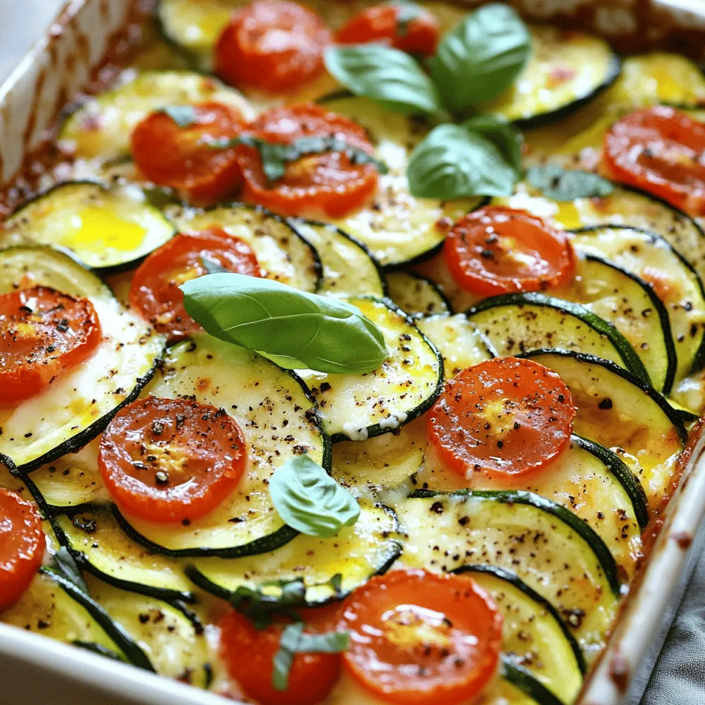 Delicious Baked Zucchini Parmesan Casserole Recipe