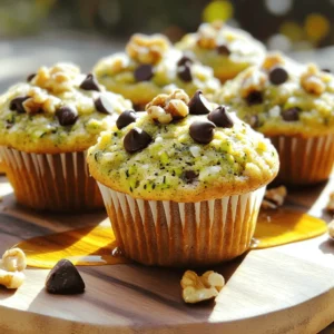 To make healthy zucchini muffins, you need these key items: - 1 cup grated zucchini (about 1 medium zucchini) - 1 cup whole wheat flour - 1/2 cup rolled oats These ingredients form the base of your muffins. Grated zucchini keeps them moist. Whole wheat flour adds fiber and nutrients. Rolled oats give a nice texture and extra health benefits. You can enhance your muffins with these tasty options: - 1/2 cup chopped walnuts or pecans - 1/2 cup dark chocolate chips Adding nuts gives a nice crunch. Dark chocolate chips bring a hint of sweetness. Both options make the muffins more fun to eat! You can swap some ingredients for healthier choices: - Use honey or maple syrup for sweetness. - Unsweetened applesauce can replace some oil. Honey gives a rich flavor while maple syrup adds a unique touch. Applesauce helps cut down on fat. These swaps keep your muffins tasty and healthy. For the full recipe, check out the complete guide! 1. Preheating the oven: Start by preheating your oven to 350°F (175°C). This ensures even cooking. A hot oven helps the muffins rise nicely. 2. Preparing the muffin tin: Line a muffin tin with paper liners or grease it with cooking spray. This prevents sticking and makes cleanup easy. 1. Combining zucchini mixture: In a large bowl, blend the grated zucchini, honey (or maple syrup), applesauce, eggs, and melted coconut oil. Mix until it's smooth. This mix adds moisture and flavor to your muffins. 2. Whisking dry ingredients: In another bowl, whisk together whole wheat flour, rolled oats, baking powder, baking soda, salt, and ground cinnamon. This mix gives structure to the muffins. 1. Filling muffin tins: Gradually add the dry mix to the wet mixture. Stir gently until just combined. Be careful not to overmix. Then, divide the batter evenly among the muffin cups, filling them about two-thirds full. 2. Determining baking time: Place the filled muffin tin in the oven. Bake for 18-20 minutes. Check for doneness by inserting a toothpick into the center. If it comes out clean, your muffins are ready! To keep your muffins moist, never overmix the batter. Overmixing makes muffins dense and dry. Mix just until you see no dry flour. Using fresh zucchini is key. Fresh zucchini has more moisture. Grate it right before using for the best results. Spices can elevate your muffins. Ground cinnamon is a great start. You might also try nutmeg or ginger for added warmth. Adding citrus zest can brighten the flavors. A teaspoon of lemon or orange zest works wonders in this recipe. If your muffins don’t rise, check your baking powder and soda. They should be fresh and active. If your muffins turn out dry, you can try adding more applesauce or zucchini next time. This will help add moisture. You can also reduce the baking time slightly for a softer texture. For the complete guide, don’t forget to check the Full Recipe. {{image_2}} You can make these muffins gluten-free! Use flours like almond flour or coconut flour. These options work well. You may need to adjust the baking time too. Gluten-free flours may make the muffins bake faster. Check them after 15 minutes to avoid overbaking. Want a vegan version? You can substitute eggs with flaxseed meal. Mix one tablespoon of flaxseed meal with three tablespoons of water. Let it sit for five minutes to thicken. For a dairy-free option, use almond milk instead of regular milk. This keeps the muffins moist and tasty. Feel free to get creative! You can add fruits like blueberries or bananas for added sweetness. These fruits blend well with zucchini. Experimenting with nut butter adds a nice twist too. Try almond or peanut butter for a richer flavor. This keeps your muffins fun and fresh! To keep your healthy zucchini muffins fresh, store them in an airtight container. This helps maintain their moisture and flavor. You can keep the muffins at room temperature for up to a week. If you want them to last longer, freezing is a great option. Just wrap each muffin in plastic wrap and place them in a freezer bag. They will stay good for about three months in the freezer. When you want to enjoy your muffins again, reheating is easy. The best way is to use a microwave. Heat for about 10 to 15 seconds for each muffin. You can also use an oven. Preheat it to 350°F (175°C) and warm the muffins for about 5 to 10 minutes. After reheating, I suggest serving them warm with a drizzle of honey or a dollop of Greek yogurt. This makes them taste fresh and delicious! These muffins stay fresh for about a week when stored properly. You know they are spoiled if you see mold or if they smell off. Always check before eating. Keeping an eye on them will help you enjoy your healthy zucchini muffins at their best! Yes, you can use regular flour. However, whole wheat flour is more nutritious. It has more fiber, which helps digestion. Regular flour has less nutrition and can make the muffins less filling. If you want a lighter muffin, use regular flour, but you may lose some health benefits. If you need an egg substitute, try using applesauce or mashed banana. Both work well to bind the muffins. You can also use flaxseed meal mixed with water. Just mix 1 tablespoon of flaxseed with 2.5 tablespoons of water. Let it sit for a few minutes before adding it to the batter. This will help create the right texture. Yes, this recipe is great for kids! It has healthy ingredients like zucchini and oats. These provide vitamins, minerals, and energy. The muffins taste sweet, so kids enjoy them. Plus, they can help you make them, which makes cooking fun! In this post, we covered how to make healthy zucchini muffins. You learned about essential ingredients, optional add-ins, and healthy swaps. We discussed step-by-step instructions for making the batter and baking. You now have tips for moist muffins and troubleshooting common issues. We also explored gluten-free and vegan options. Finally, you know how to store and reheat your muffins. Enjoy baking these delicious muffins with your favorite flavors! Have fun experimenting and sharing them with friends and family. They’ll love your healthy treats!
