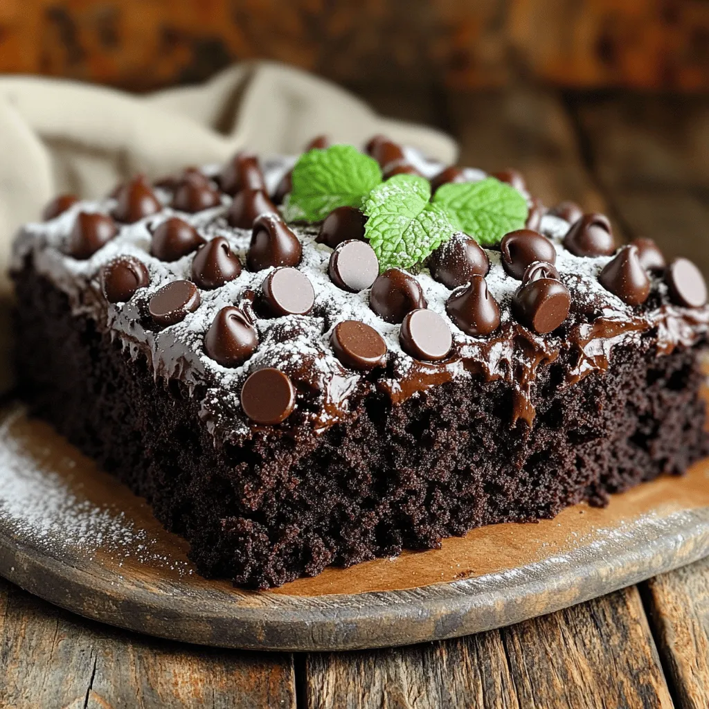 Chocolate Zucchini Cake Rich and Moist Recipe