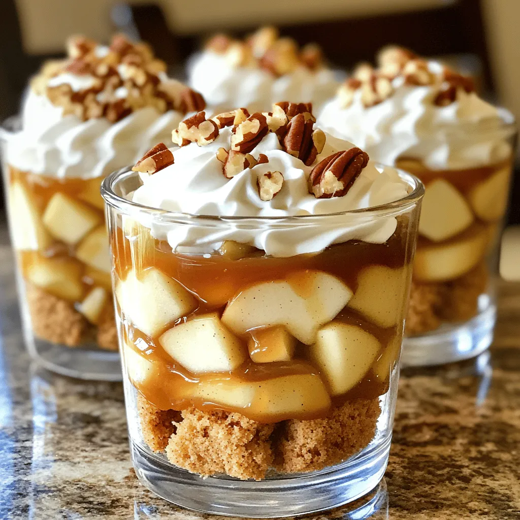 Caramel Apple Trifles Delightful and Easy Dessert