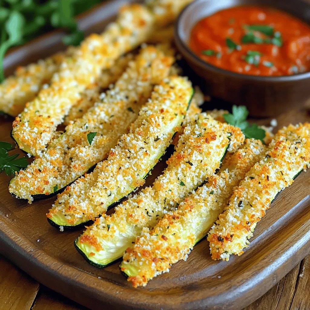 Crispy Baked Zucchini Perfect for Healthy Snacking