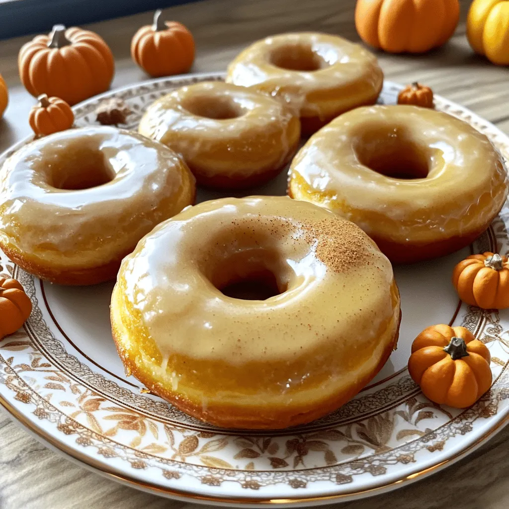 Pumpkin Spice Donuts Simple and Tasty Recipe