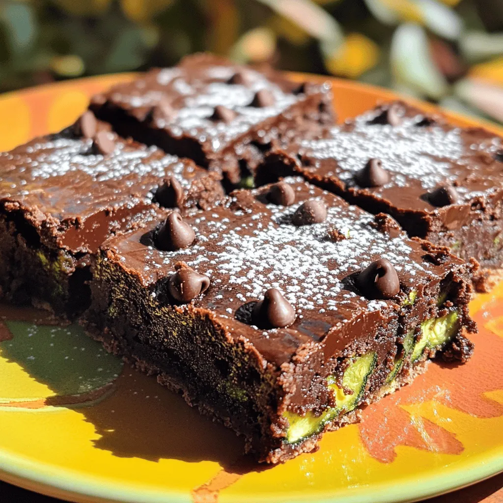 Decadent Double Chocolate Zucchini Bars Delight