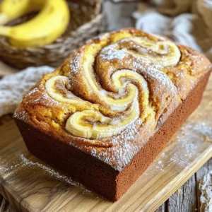 - 3 ripe bananas, mashed - 1/3 cup melted butter - 1 teaspoon baking soda - Pinch of salt - 3/4 cup sugar - 1 large egg, beaten - 1 teaspoon vanilla extract - 1 cup all-purpose flour - 1/2 teaspoon ground cinnamon - 1/4 cup brown sugar - 1/2 cup chopped walnuts (optional) To make the best homemade cinnamon swirl banana bread, gather these ingredients. You need ripe bananas. The more spots on them, the better they taste. I always choose bananas that are soft and sweet. Next, you need melted butter. This adds rich flavor and moisture to the bread. Use fresh baking soda. This will help the bread rise and get fluffy. A pinch of salt enhances all the flavors. Sugar is key for sweetness. You can mix white sugar and brown sugar for a depth of taste. The beaten egg helps bind everything together. Don’t forget vanilla extract for a warm note. You also need all-purpose flour. It gives the bread structure. Ground cinnamon is crucial for that sweet, spicy swirl. If you love nuts, add chopped walnuts for crunch and texture. Now that you have your list, you're ready to dive into the full recipe. Remember, the right ingredients make all the difference in your homemade cinnamon swirl banana bread. - Preheat the oven to 350°F (175°C) and grease a 9x5-inch loaf pan. - In a bowl, mash the ripe bananas. Mix in the melted butter until smooth. - Add the baking soda and a pinch of salt. Then, mix in the sugar and beaten egg. - Gently fold in the flour until just combined. Don't overmix! - In a small bowl, mix the ground cinnamon with brown sugar. This will be your swirl. - Pour half of the banana batter into your loaf pan. Sprinkle half of the cinnamon mixture on top. - Add the rest of the banana batter over the first layer. Sprinkle the remaining cinnamon mixture on top. - Use a knife to swirl the cinnamon into the batter. If you want, top with chopped walnuts. - Place the loaf pan in the oven and bake for 60–65 minutes. Check doneness by inserting a toothpick. - When it comes out clean, your bread is ready! Let it cool in the pan for 10 minutes. - After that, transfer it to a wire rack to cool completely. This is how you make a delicious Homemade Cinnamon Swirl Banana Bread using the Full Recipe. Enjoy the warm, sweet smell as it fills your kitchen! For the best flavor, use ripe bananas. Look for bananas with brown spots. They should feel soft. This ripeness brings out the natural sweetness. It makes the bread moist and tasty. To get the right texture, avoid overmixing. Mix the batter just until you see no flour. This keeps your bread light and fluffy. If you mix too much, the bread can end up dense. When serving, presentation matters. Slice the banana bread after it cools. Place the slices on a wooden board. Dust them with powdered sugar for a pretty look. You can also drizzle icing made from powdered sugar and milk. This adds a sweet touch. Pair your banana bread with coffee or tea. It also tastes great with a dollop of yogurt on the side. Enjoy it warm or at room temperature. You can find the full recipe here to make this delightful treat! {{image_2}} You can change the flavor of your banana bread easily. One fun option is to add chocolate chips. Just fold in about 1/2 cup of semi-sweet or dark chocolate chips into the batter. This addition brings a sweet twist that pairs well with the banana flavor. Another delightful change is to use different nuts or seeds. You can swap walnuts for pecans or hazelnuts. You might also try sunflower seeds or pumpkin seeds for a crunchy bite. These choices add texture and extra nutrition to your homemade treat. If you need to make your banana bread gluten-free, you can use almond or coconut flour instead of regular flour. Start with 1 cup of almond flour or 3/4 cup of coconut flour. Be aware that coconut flour absorbs more moisture. You may need to add an extra egg or more banana to help it stay moist. For vegan options, replace the egg with a flax egg. To make a flax egg, mix 1 tablespoon of ground flaxseed with 2.5 tablespoons of water. Let it sit for 5 minutes until it thickens. You can also use plant-based butter instead of regular butter. These simple swaps keep your banana bread tasty and vegan-friendly. For the complete process, don't forget to check the Full Recipe for guidance! To keep your banana bread fresh, wrap it in plastic wrap. This helps keep moisture in and air out. You can also place it in an airtight container. Store it at room temperature for up to four days. If you want to save it for longer, freezing is a great option. For freezing, slice the bread first. Then wrap each slice in plastic wrap. Place the wrapped slices in a freezer bag. This way, you can take out just what you need later. When you want to enjoy your banana bread again, reheating it is easy. You can use the microwave. Just put a slice on a plate and heat for 15-20 seconds. This warms it up without drying it out. If you prefer the oven, preheat it to 350°F (175°C). Place the bread on a baking sheet and heat for about 10 minutes. This method keeps the bread soft and tasty. Enjoy your Homemade Cinnamon Swirl Banana Bread Delight warm, as it tastes even better! How can I tell when my banana bread is done? You can check if your banana bread is done by inserting a toothpick into the center. If it comes out clean, your bread is ready. The edges will also pull away from the pan slightly. Can I use frozen bananas for this recipe? Yes, you can use frozen bananas. Just thaw them and drain any excess liquid. Mashed frozen bananas work great in this recipe, adding moisture and sweetness. What are some common mistakes to avoid when making banana bread? Avoid using unripe bananas, as they lack flavor. Don't overmix the batter; this can make the bread tough. Lastly, ensure your oven is at the right temperature to prevent uneven baking. How to enhance the banana flavor further? To boost the banana flavor, try adding a splash of banana extract. You can also fold in some chopped dried bananas or banana chips for added texture. What other recipes can I try with similar ingredients? You can explore recipes like banana muffins or banana pancakes. Both use similar ingredients and are just as tasty. You might also enjoy banana oatmeal cookies for a fun twist. Overview of calories and nutritional content per slice. Each slice of this banana bread contains about 180 calories. It provides a good mix of carbs, fats, and some protein, making it a delightful snack. Healthy ingredient substitutions for a lighter option. You can substitute applesauce for the butter to reduce fat. Use whole wheat flour instead of all-purpose flour for added fiber. You can also cut the sugar in half and still enjoy delicious results. This banana bread recipe is simple and delicious. You learned about the right ingredients, mixing steps, and baking tips. Remember to focus on banana ripeness and avoid overmixing for the best texture. Feel free to try variations or dietary adjustments that suit your needs. Store leftovers correctly to enjoy them later. With these tips, you can make great banana bread every time. Happy baking!