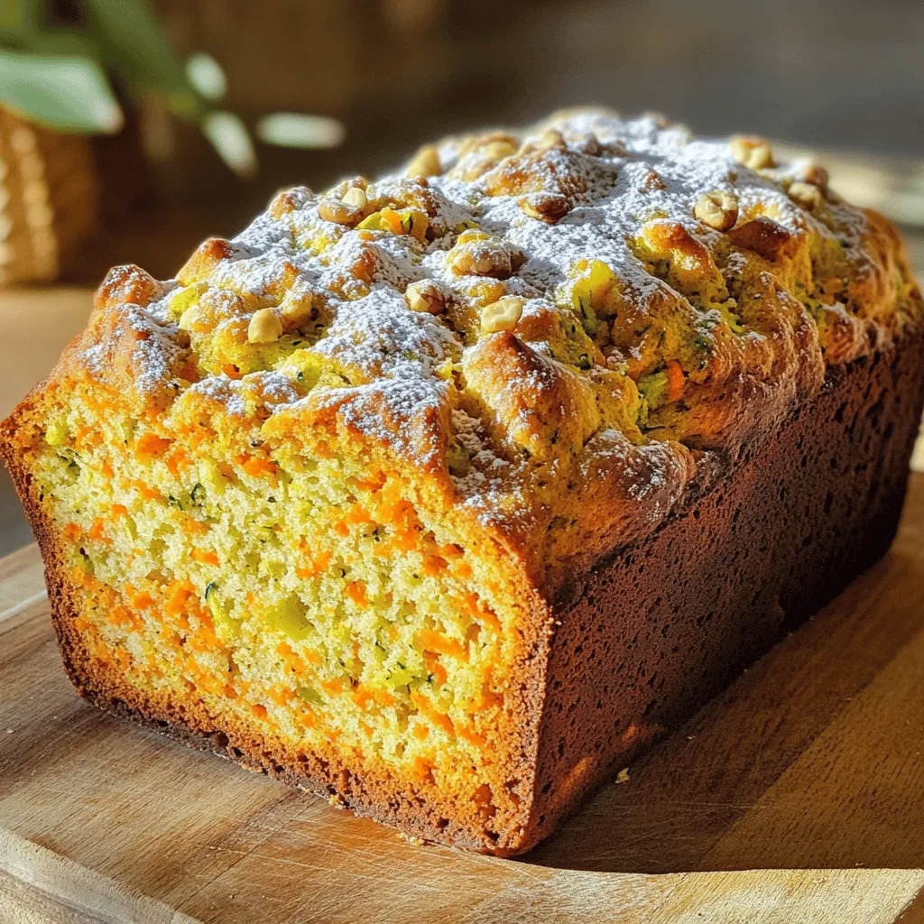 Carrot-Zucchini Bread Flavorful and Healthy Delight