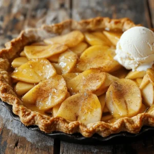 For a great apple pie, the apples you choose are key. I love using Granny Smith apples for their tartness. Honeycrisp apples add a nice sweetness. You can even mix them for more flavor. Spices make the pie sing. You will need ground cinnamon and nutmeg. These warm spices create that cozy aroma. Lemon juice brings brightness and balances the sugar. Storing your apples is simple. Keep them cool and dry. Prepare them by peeling and slicing them thin. This helps them cook evenly and creates a nice texture. You can choose between store-bought and homemade pie crust. Store-bought is quick and easy, but homemade tastes better. Making a flaky pie crust from scratch is fun and rewarding. To make your own, mix flour, salt, and cold butter. Use your hands to work the butter into the flour until it looks like crumbs. Then add cold water to form a dough. Common mistakes include overworking the dough and not chilling it. Overworking makes the crust tough. Chill it well for a flaky texture. The right tools make pie-making easy. A 9-inch pie pan is ideal for this recipe. You can use glass, metal, or ceramic. Each type gives a different crust finish. Essential kitchen tools include a rolling pin, mixing bowls, and a sharp knife. A pastry cutter helps with making the crust. For measuring, use dry cups for flour and sugar. Liquid measuring cups work for lemon juice. Accurate measurements ensure your pie turns out just right. For the full recipe, check out the complete guide. How to properly peel and slice apples First, choose medium-sized apples like Granny Smith or Honeycrisp. Use a sharp peeler to remove the skin. Then, cut each apple in half and remove the core. Slice each half into thin wedges. Aim for pieces that are about 1/4 inch thick. This helps the apples cook evenly. Combining ingredients for the filling In a large bowl, mix your apple slices with sugar, lemon juice, cinnamon, nutmeg, and flour. Toss them gently until every slice is covered. The sugar helps sweeten the apples, and the flour thickens the mix. Why resting the mixture is important Let the apple mixture rest for about ten minutes. This step allows the apples to release their juices. You get a better filling when you bake the pie. Steps for rolling out pie dough If you use store-bought crusts, simply unroll them. For homemade dough, roll it out on a floured surface. Aim for a circle about 12 inches wide. This gives you enough dough for a 9-inch pie pan. Placement and sealing of the filling Place the rolled-out crust into your pie pan. Pour the apple mixture in, spreading it evenly. Dot small pieces of butter on top of the apples. Roll out the second crust and cover the filling. Seal the edges by crimping with your fingers or a fork. Creating decorative cuts on the top crust Cut several slits in the top crust. This allows steam to escape while baking. You can make fun shapes or a simple grid for a classic look. Preheating the oven and preparing for baking Preheat your oven to 425°F (220°C). Place a baking sheet on the lower rack. This catches any drips from the pie. Timing and temperature adjustments for baking Bake the pie for 15 minutes at this high temperature. Then, lower the oven to 350°F (175°C). Bake for another 35 to 45 minutes. Checking for doneness and visual cues Look for a golden crust and bubbling filling. The crust should be firm and crispy. You can also insert a knife into the pie; it should slide easily through the apples. Follow these steps, and you will have a delicious apple pie ready to enjoy! For the complete recipe, refer to the Full Recipe section. The best apples for pie are Granny Smith and Honeycrisp. These apples balance sweetness and tartness. They hold their shape well when baked. Mixing these varieties adds depth to your pie's flavor. Try using three parts Granny Smith to one part Honeycrisp for a great blend. You can also add a touch of Fuji for extra sweetness. For a crisp and flaky bottom crust, keep your ingredients cold. Use cold butter and ice water. This prevents the crust from getting tough. Roll out your dough gently and don’t overwork it. An egg wash gives your pie a beautiful golden finish. Mix one egg with a tablespoon of milk. Brush this mixture over the top crust before baking. Cooling your pie is key. Let it sit for at least 2 hours before slicing. This helps the filling set, so it doesn’t ooze out. For serving, I love pairing a slice with vanilla ice cream. The warm pie and cold ice cream create a perfect contrast. Whipped cream is another great option for a creamy touch. {{image_2}} You can make your apple pie even better with different toppings. A lattice crust gives a lovely look and lets steam escape. It shows off the filling beautifully. A full crust is classic and keeps the pie warm and cozy. You can also try a crumb topping for a crunchy twist. Mix flour, butter, and sugar until crumbly. This gives a nice texture and taste. Want to spice things up? You can add caramel to your filling. It brings a sweet, buttery flavor. Nuts, like walnuts or pecans, add crunch. You can even toss in other fruits, like berries, for a fun mix. Using spices makes a big difference. Besides cinnamon, try nutmeg or allspice. A splash of vanilla extract makes the flavor pop! If you need a gluten-free pie, use gluten-free flour for the crust. Many brands work well, and they taste great. You can also find ready-made gluten-free crusts at stores. For a vegan option, use coconut oil or vegetable shortening in your crust. Replace the egg wash with plant milk or aquafaba. It gives a nice shine without animal products. For the filling, use maple syrup instead of sugar. This makes it sweet and rich. Check the full recipe for more tips! To keep your apple pie fresh, store it in the fridge. Cover it with plastic wrap or aluminum foil. This helps keep it moist and prevents it from absorbing smells from other foods. If you want to save it for later, freezing is a great option. Wrap the pie tightly in plastic wrap, then in foil. This keeps the pie safe from freezer burns. You can slice it before freezing for easy servings. When you want to enjoy a slice again, you can reheat it in the oven. Preheat your oven to 350°F (175°C). Place the slice on a baking sheet. Heat for about 10-15 minutes. This warms it through without drying it out. To refresh the crust, you can cover the pie with foil for the first half of the reheating time. This keeps the crust crispy and prevents it from burning. Homemade apple pie can last for about two days at room temperature. Make sure to keep it in a cool spot, away from sunlight. If you store it in the fridge, it can last up to a week. Look for signs that your pie has gone bad. If it smells sour or has mold, it's time to toss it. Always trust your nose and eyes! Yes, you can make apple pie ahead of time. It is great for busy days. You can prepare the pie filling and store it in the fridge. This lets the flavors meld together. You can also make the pie crust and keep it wrapped in plastic. If you want to bake it later, you can freeze the pie. Just make sure to cover it well. When you are ready to bake, do not thaw the pie. Bake it straight from the freezer. This helps keep the crust crisp. The secret to a great pie crust is cold ingredients and gentle handling. Use cold butter or shortening. This gives your crust a flaky texture. Mix the fat into the flour until it resembles coarse crumbs. Add cold water slowly. You want just enough to bring it together. Do not overwork the dough. Chill it for at least an hour before rolling it out. This makes it easier to handle and keeps it from shrinking while baking. You can tell your apple pie is done by sight and smell. Look for a golden-brown crust. The filling should bubble through the slits in the top crust. You will also smell a sweet, warm aroma. If the crust is dark but the filling is not bubbling, your pie may need more time. Use a knife to gently poke the apples. They should feel tender when done. Homemade apple pie brings comfort and joy. We covered key ingredients, pie crusts, and tools needed. You learned how to prepare the apple filling, shape the pie, and bake it to perfection. Tips helped you choose apples, achieve a flaky crust, and enhance flavor. Don't forget to cool your pie before slicing! Store leftovers properly to enjoy later. With these steps, you can create a delightful treat for any occasion. Happy baking!