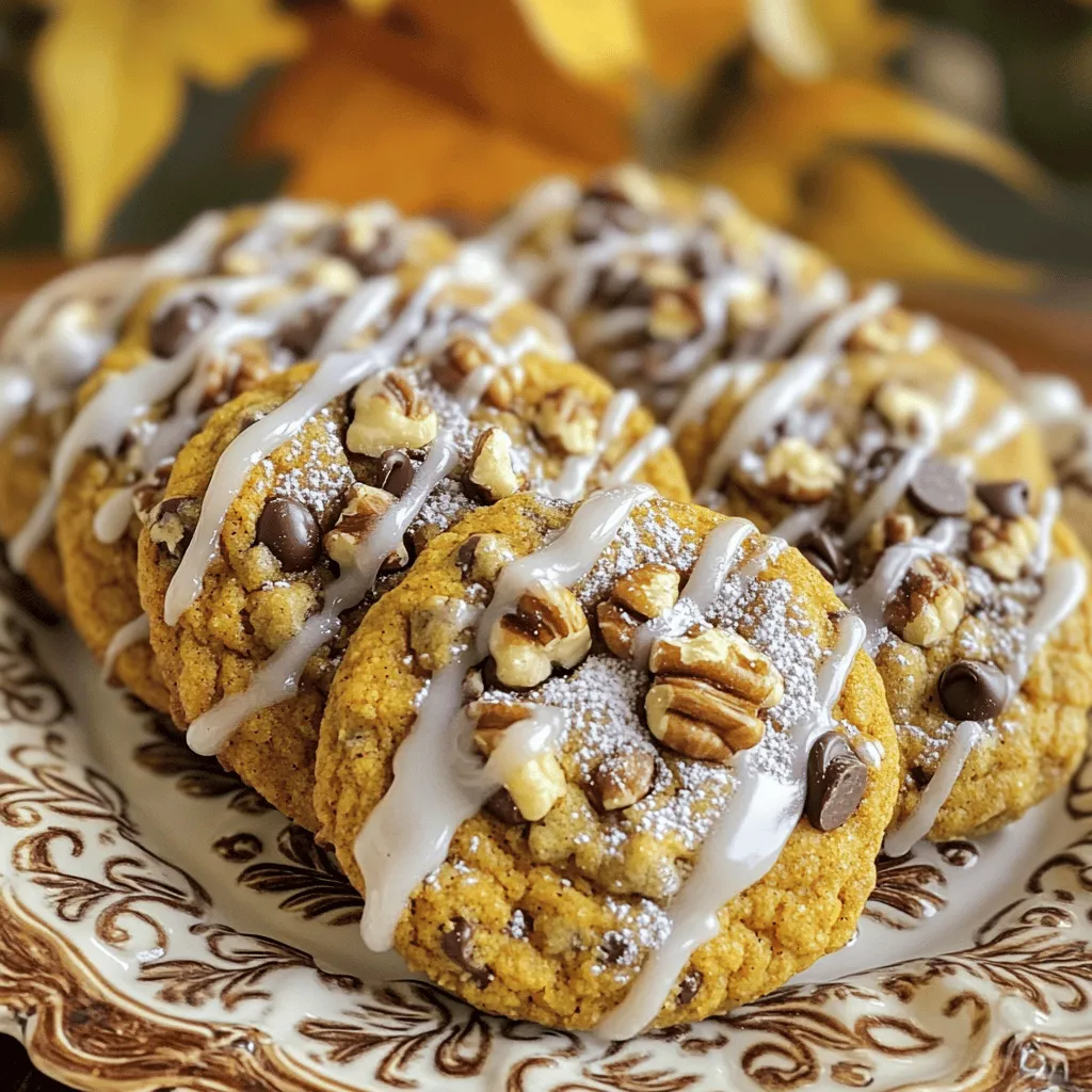 Pumpkin Coffee Cake Cookies Irresistible Fall Treat